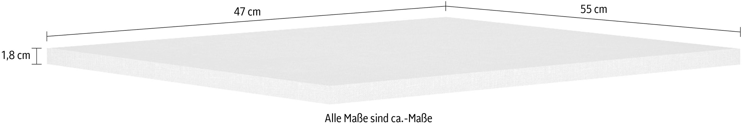 Gami Einlegeboden »Enzo«, (2 St.), Verschiedene Module einfach zu kombinieren