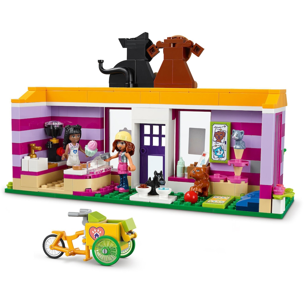 LEGO® Konstruktionsspielsteine »Tieradoptionscafé (41699), LEGO® Friends«, (292 St.)