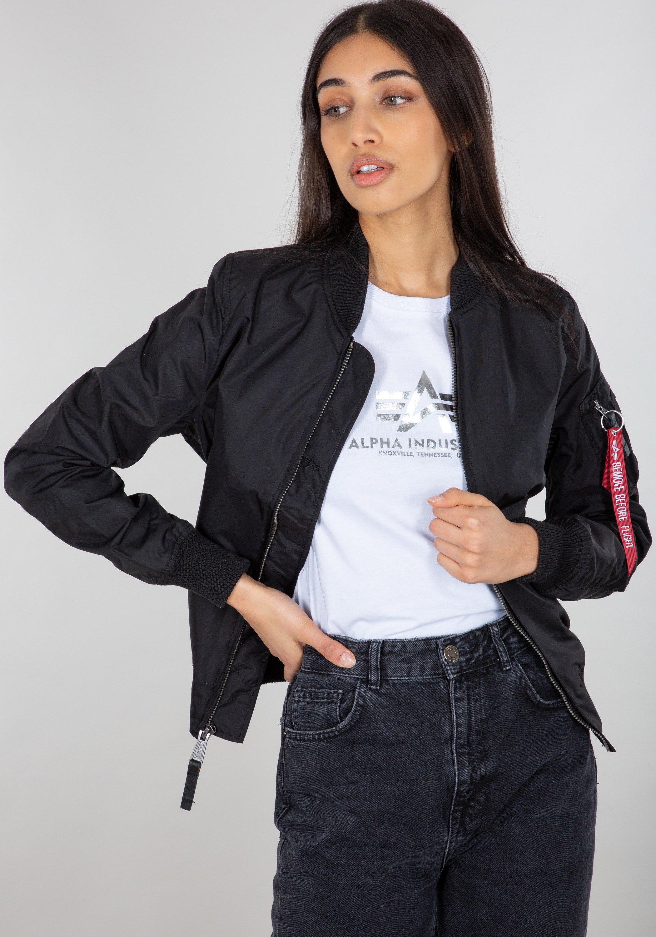 Alpha Industries Bomberjacke »Alpha Industries Women - Bomber Jackets MA-1 TT Light W«