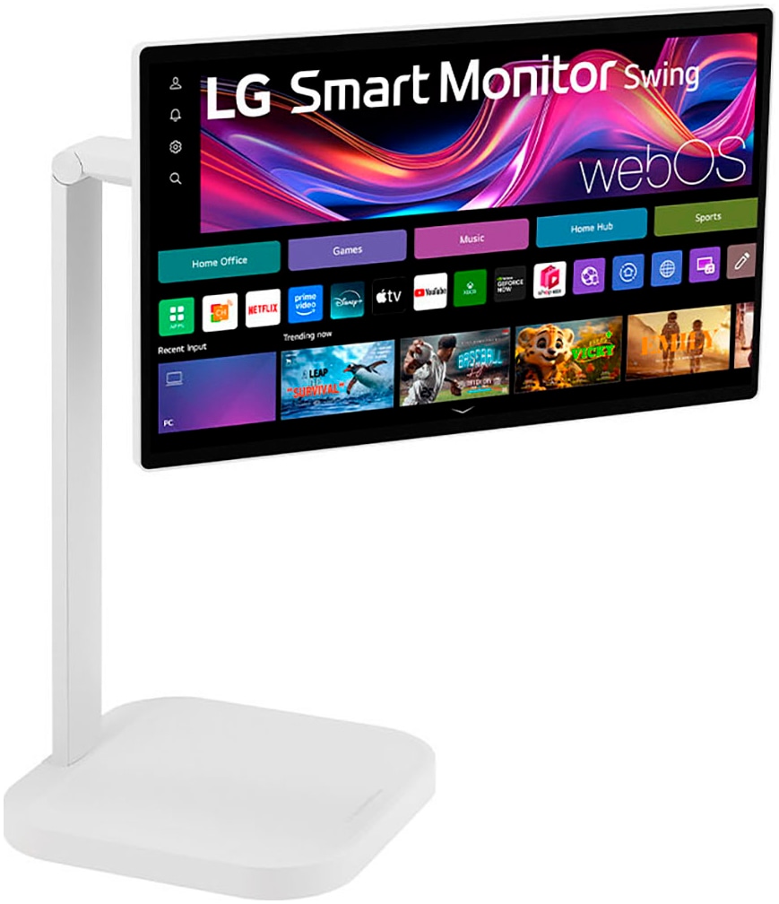 LG LED-Monitor »32U889SA 31,5 Zoll 4K-UHD IPS-Smart Monitor« 80 cm/32 ″  3840 x 2160 px 5 Reaktionszeit 60 Hz mit Touchscreen und Standfuß mit Rollen