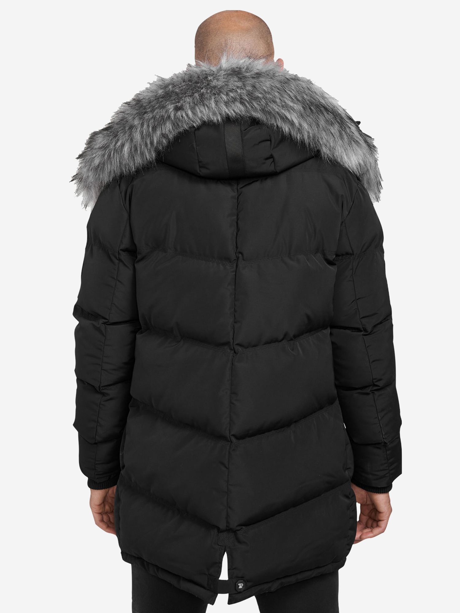trueprodigy Winterjacke »Zayn Stylische Kapuze mit Fellimitat« mit Kapuze