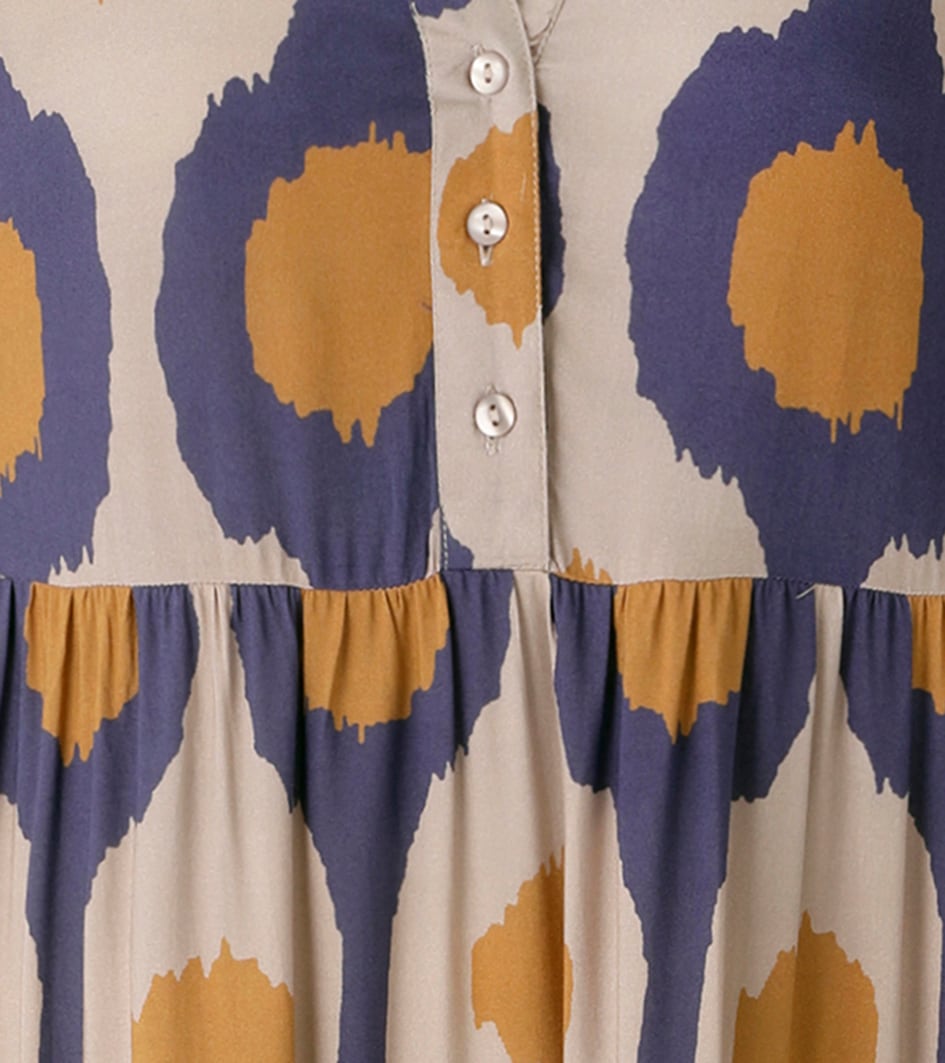 Aniston CASUAL Sommerkleid mit großflächigen, grafischen Druck - NEUE KOLLEKION