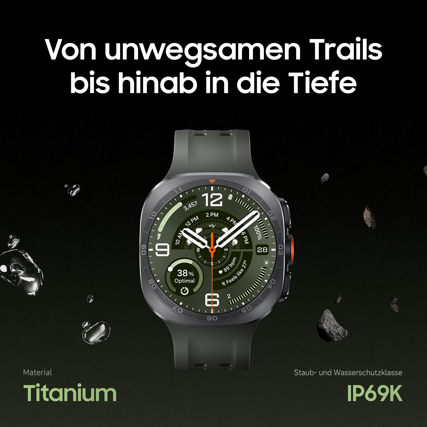 Samsung Smartwatch »Galaxy Watch Ultra2 LTE« Wear OS by Samsung