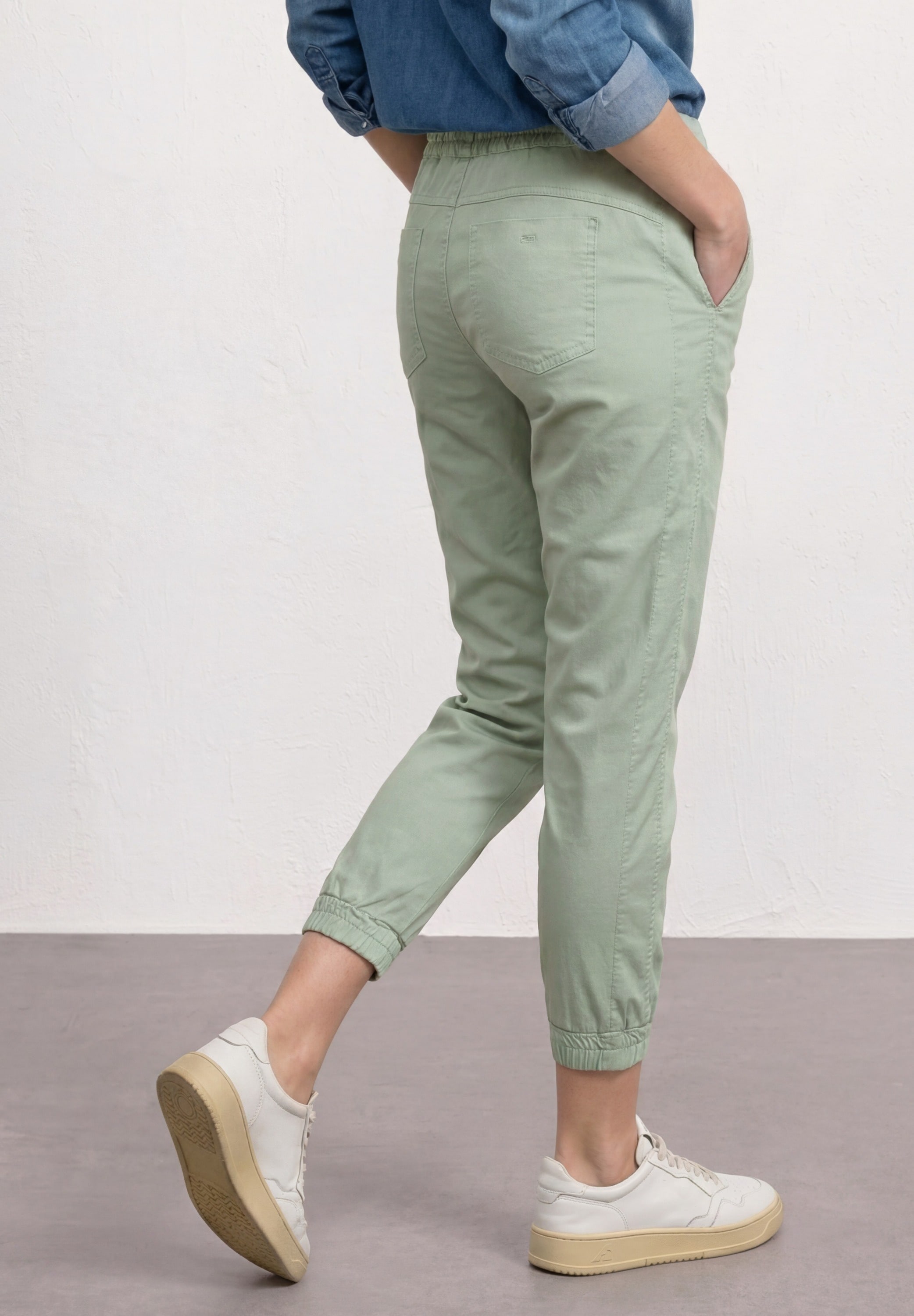 STREET ONE Stoffhose »Style Bonny«  Slim Leg Hose / Sommerhose im Loose Fit