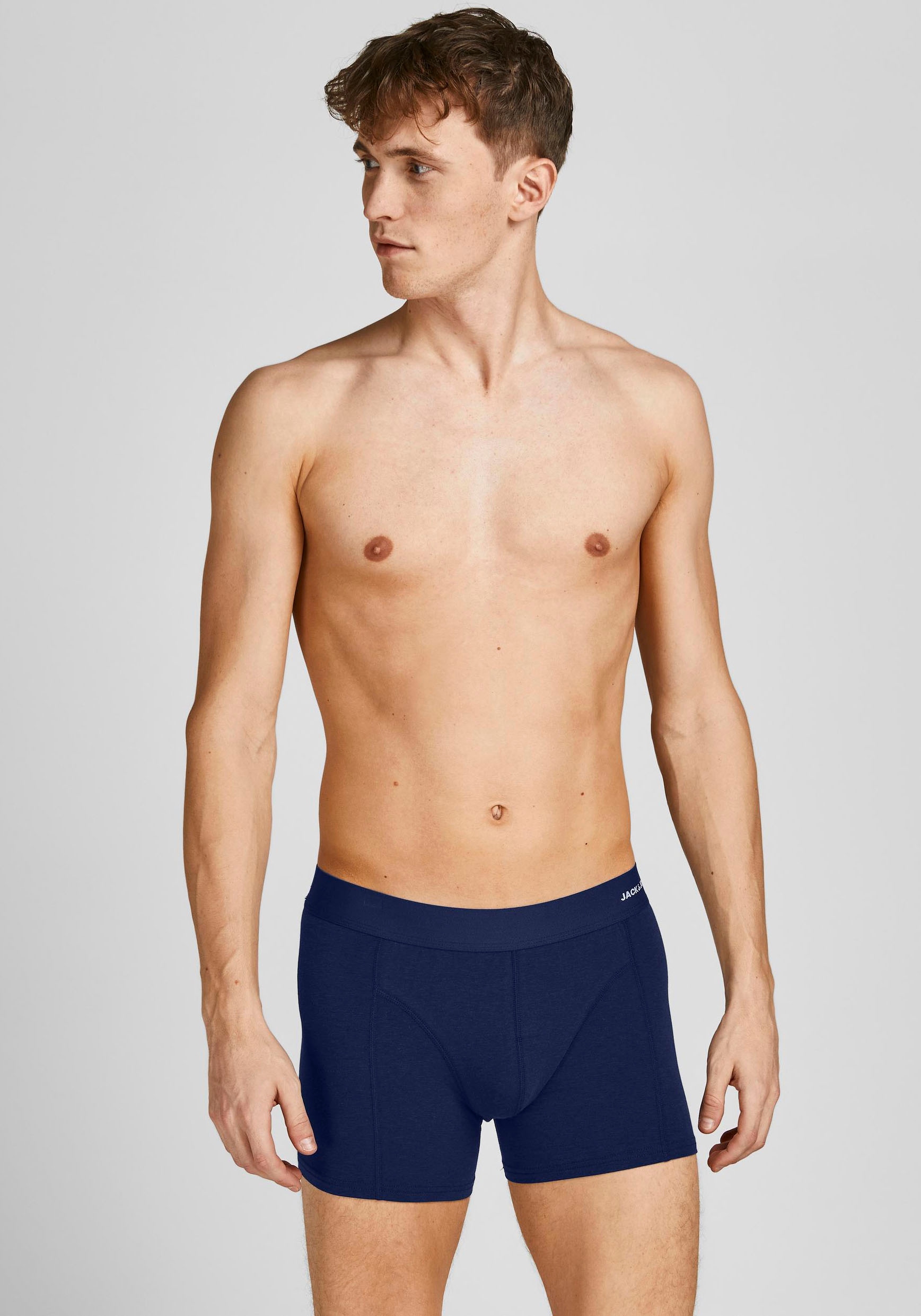 Jack & Jones Trunk »JACBASIC BAMBOO TRUNKS 3 PACK NOOS«, (Packung, 3 St.)
