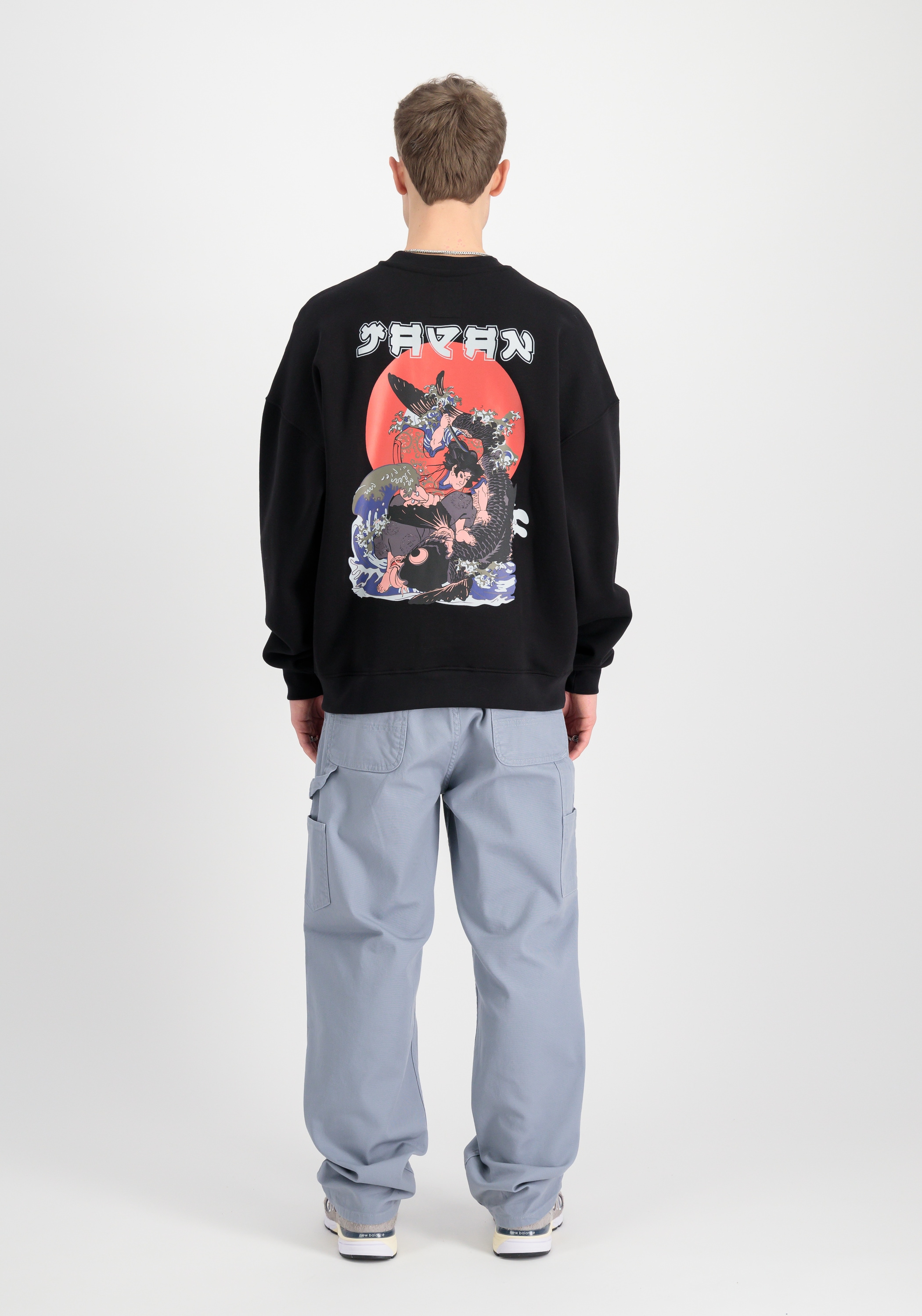 Alpha Industries Sweater »Alpha Industries Men - Sweatshirts Japan Wave Warrior Sweatshirt«