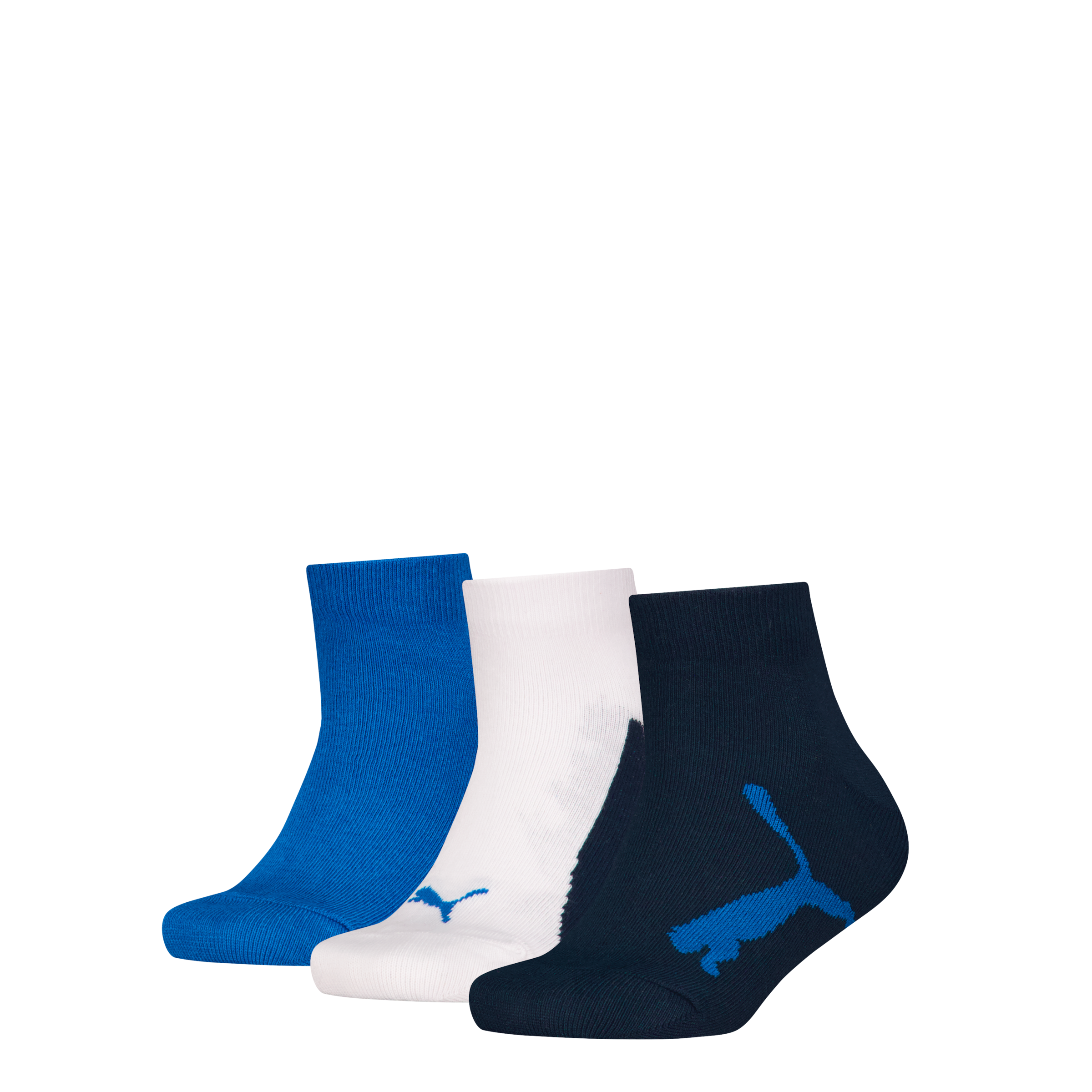 PUMA Kurzsocken »PUMA KIDS BWT QUARTER 3P«, (3er-Pack), mit verstärkter Zehenkonstruktion