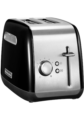 Toaster »5KMT2115EOB ONYX BLACK«, 2 kurze Schlitze, für 2 Scheiben, 1100 W