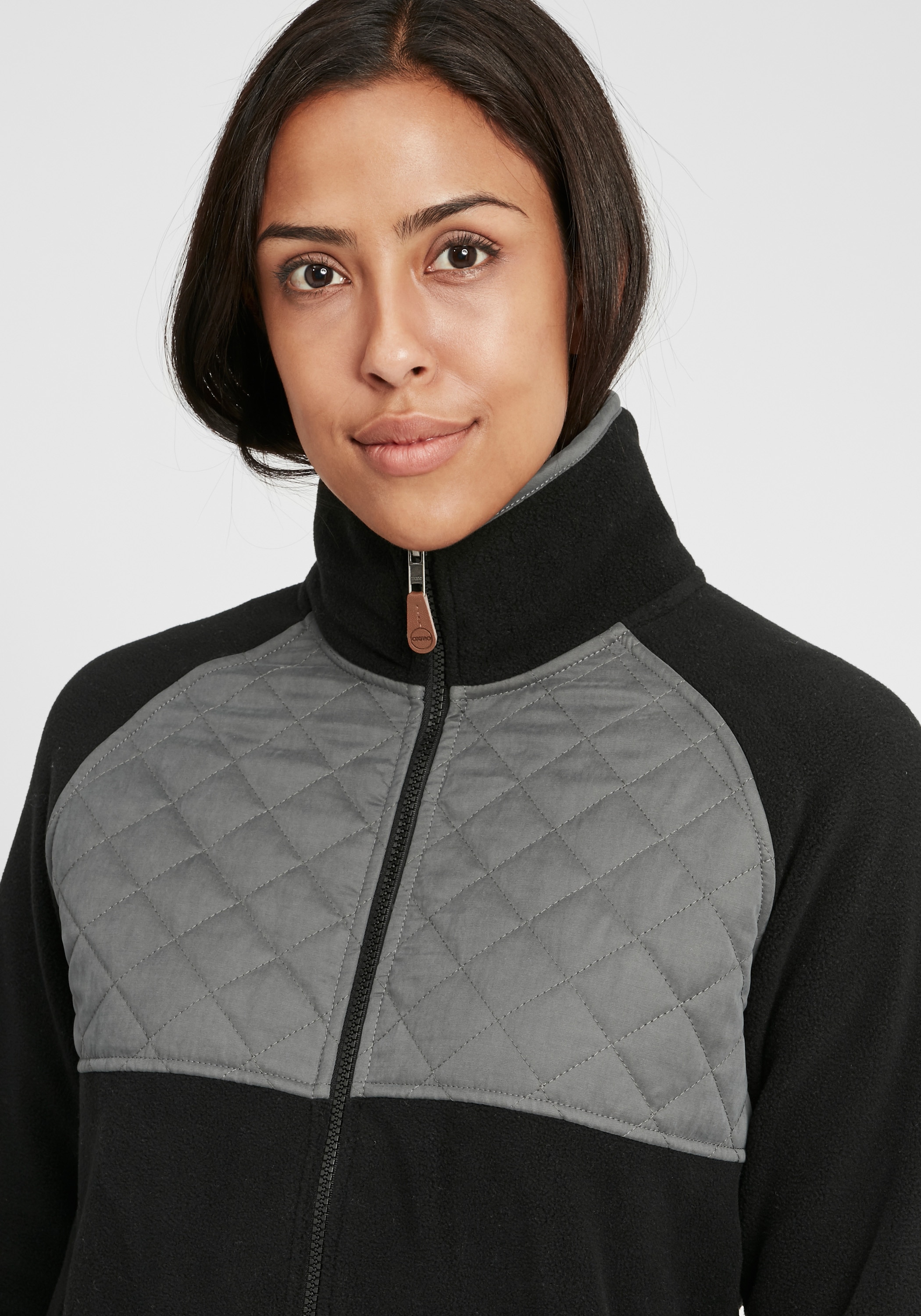 OXMO Kapuzenfleecejacke »Sweatjacke OXMalin«