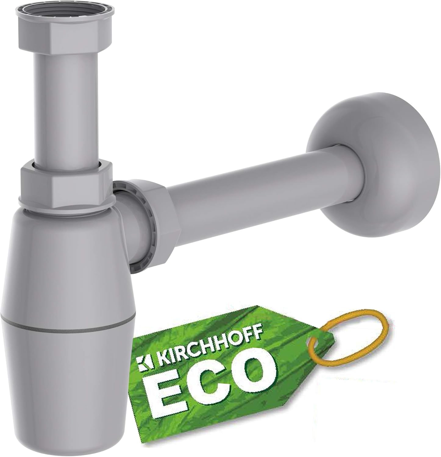 Siphon »ECO Save«, (Set), Ablaufgarnitur für Waschbecken und Waschtisch