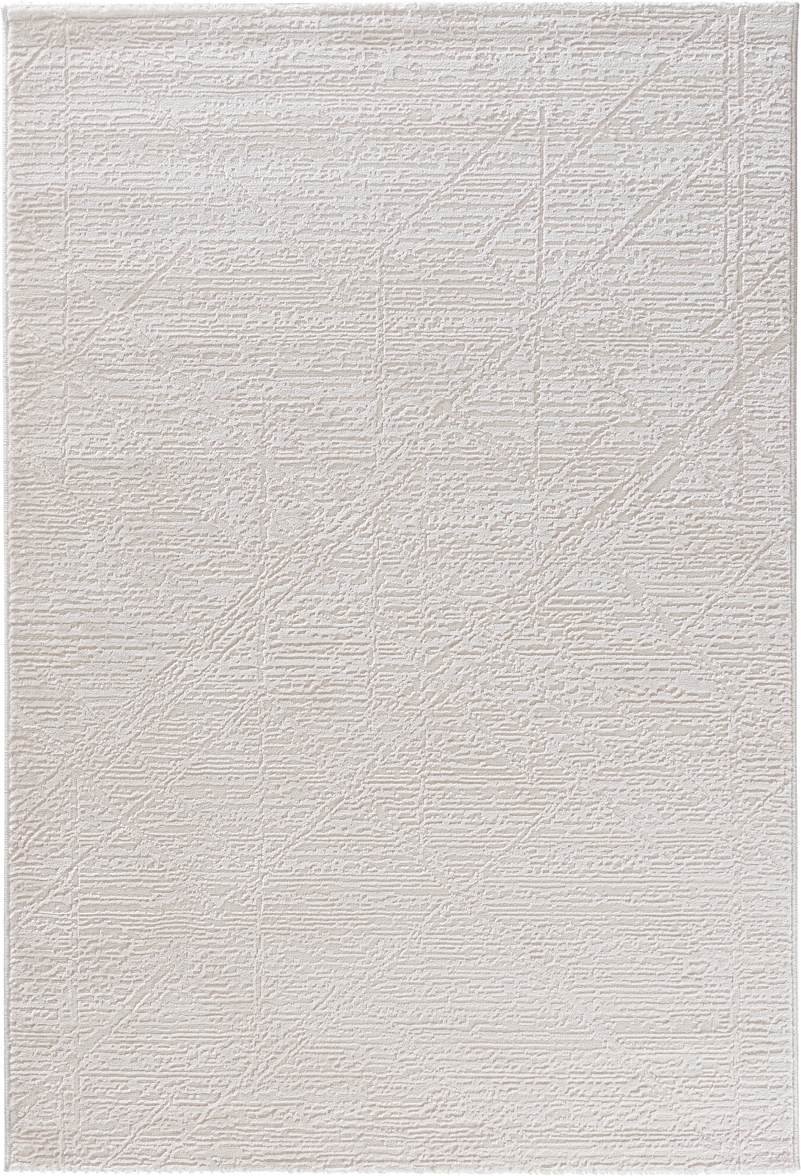 Sehrazat Teppich »Moda 1200 , auch als Läufer« rechteckig 11 mm Höhe Kurzflor, grafisches Hoch Tief  Muster, Wohnzimmer