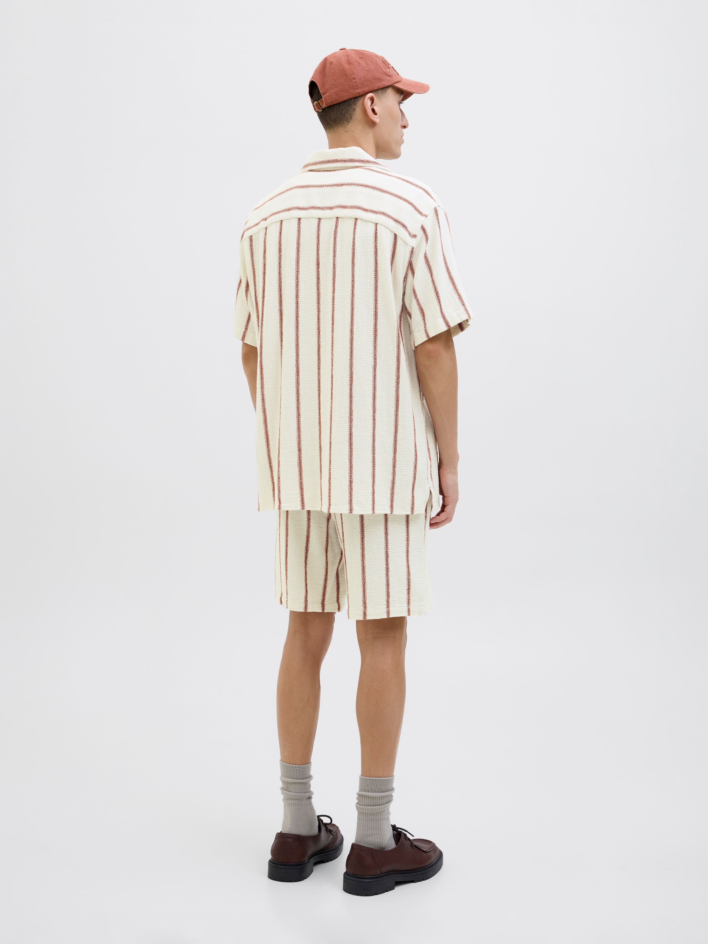 Jack & Jones Kurzarmhemd »JORCOBA STRIPE RESORT SHIRT SS SN«