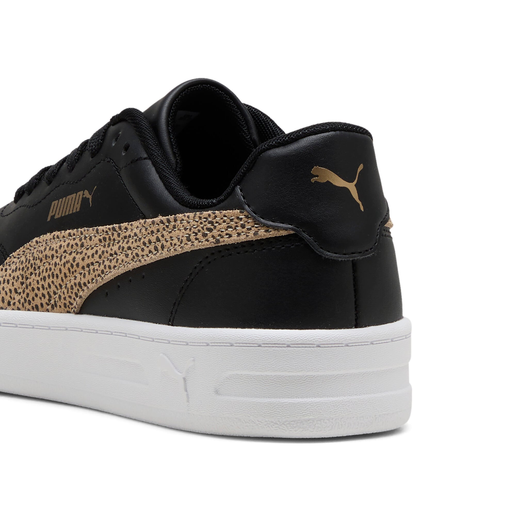 PUMA Sneaker »COURT LALLY TOPCAT«  leicht profilierte Gummilaufsohle, Schnürverschluss