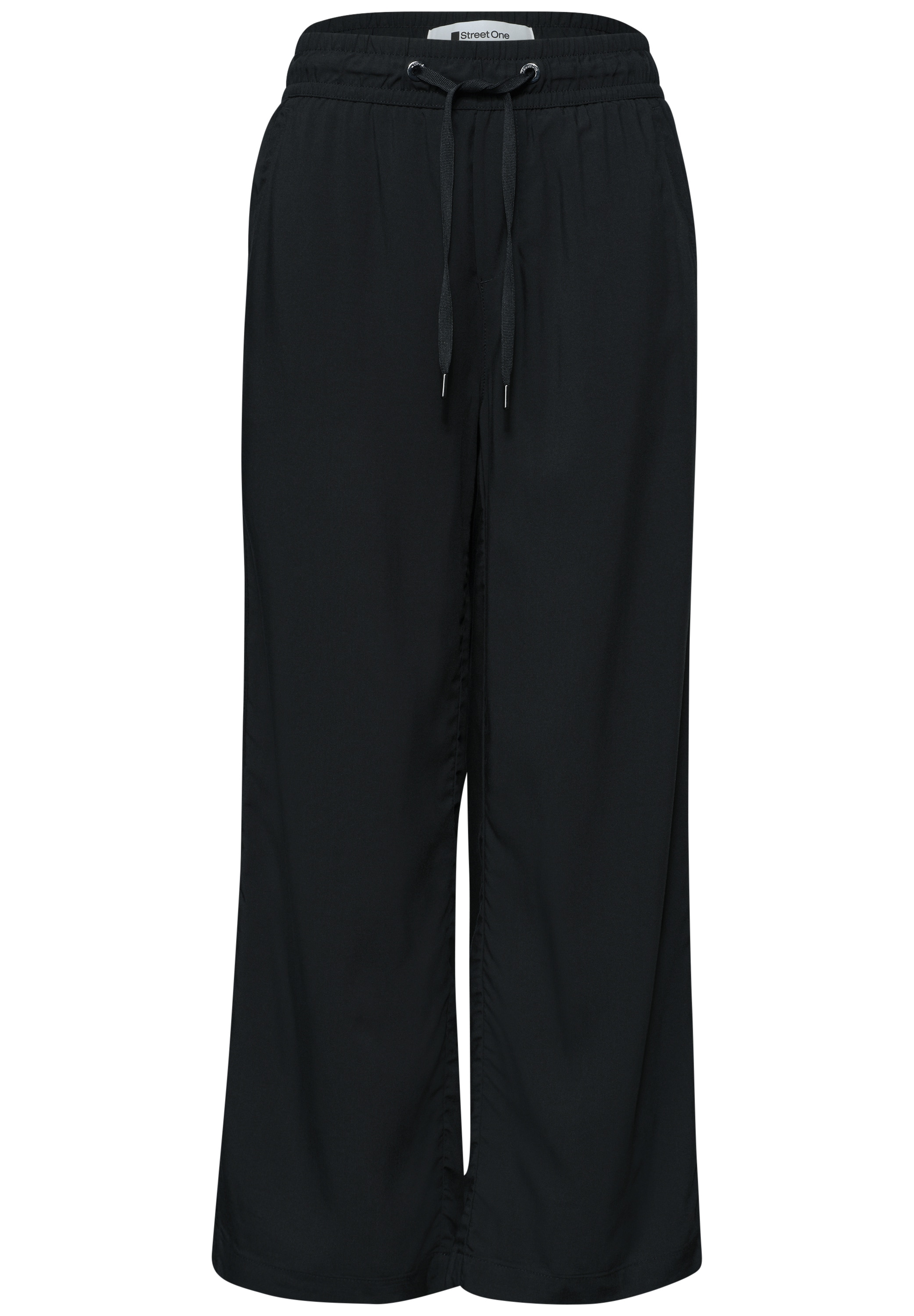 STREET ONE Stoffhose »Style Emee«  3/4-Sommerhose mit elastischem Bund und Tunnelzug