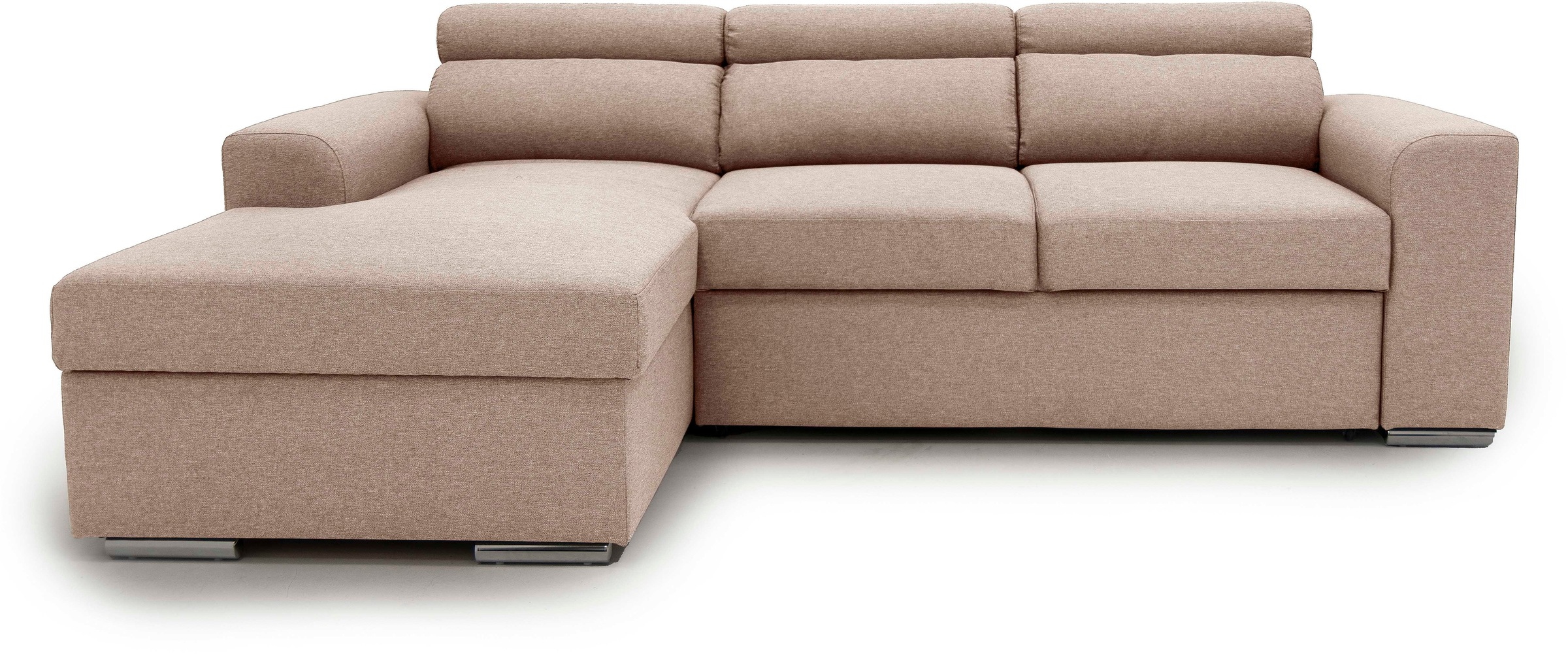 GEPADE Ecksofa »Hella, L-Form«, inkl. Bettfunktion und Bettkasten