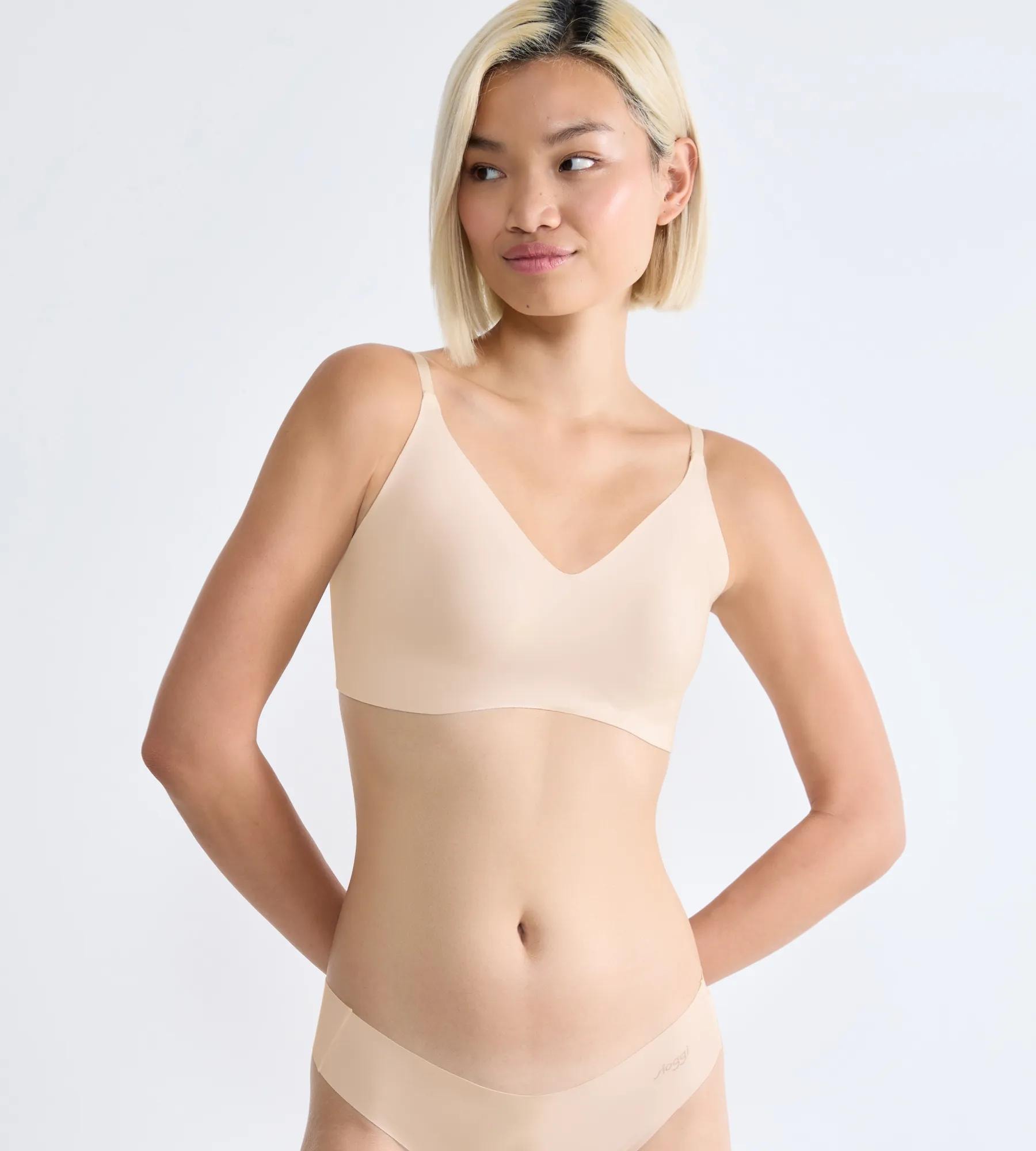 sloggi Bralette »ZERO Microfibre 2.0« nahtlos,  herausnehmbare Einlagen, mittlerer Halt, Microfaser