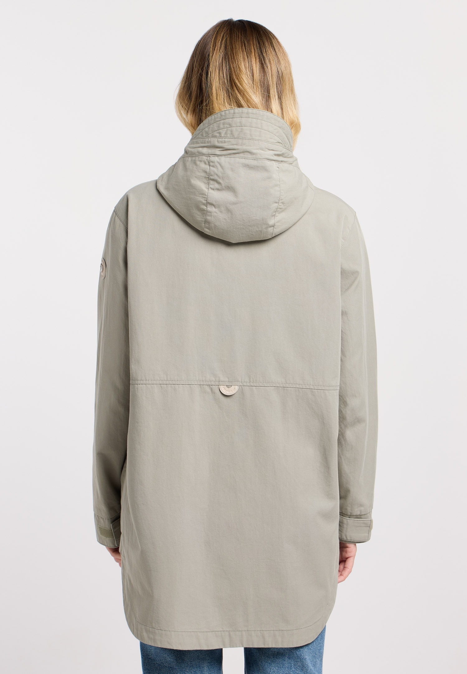 Ragwear Parka »LAMYJA B« 2 Stk. tlg. mit Kapuze Baumwollmix mit Antistatic-Finish und coolem Key-Chain