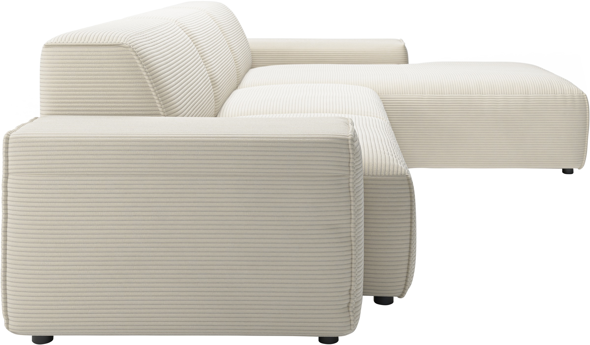 andas Ecksofa »Glimminge auch in Breitcord, Feincord, Bouclé + Easy care-Bezug«, L-Form, Breite 294, Zierkissen