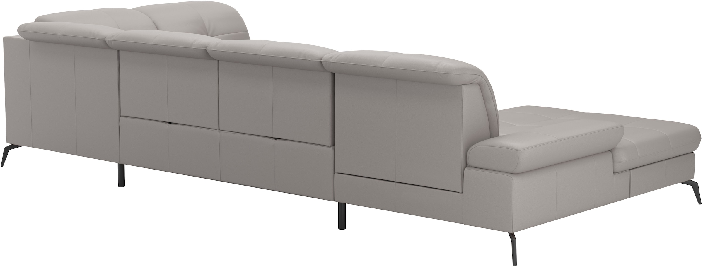sit&more Wohnlandschaft »Amica, U-Form, inkl. Sitztiefenverstellung und Armteilverstellung«, wahlweise mit Kopfteilverstellung, Bettfunktion und Bettkasten