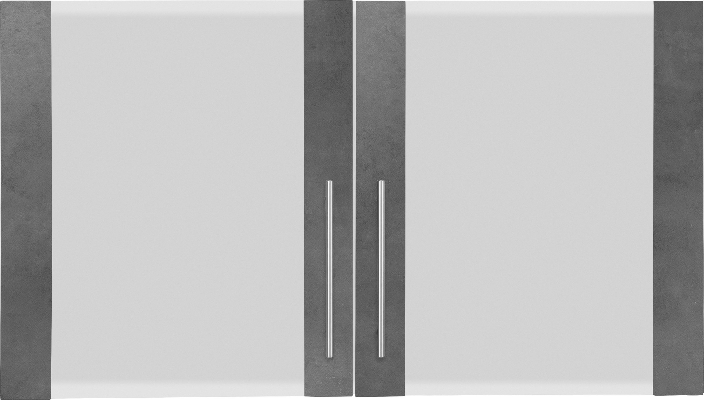 wiho Küchen Glashängeschrank »Cali« Front mit Glaseinsatz