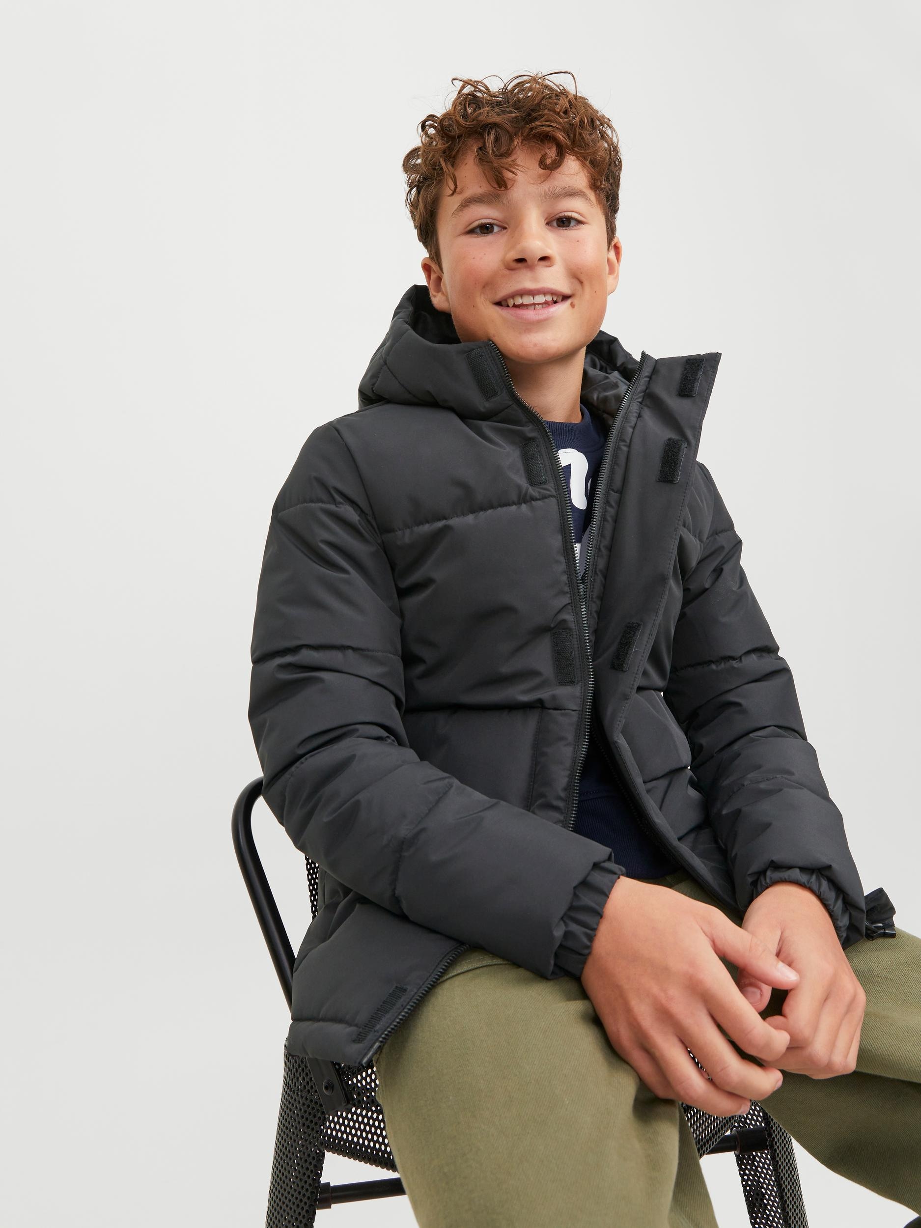 Jack & Jones Junior Steppjacke »JCOSPEED PUFFER SN JNR« mit Kapuze Polyester, regular fit