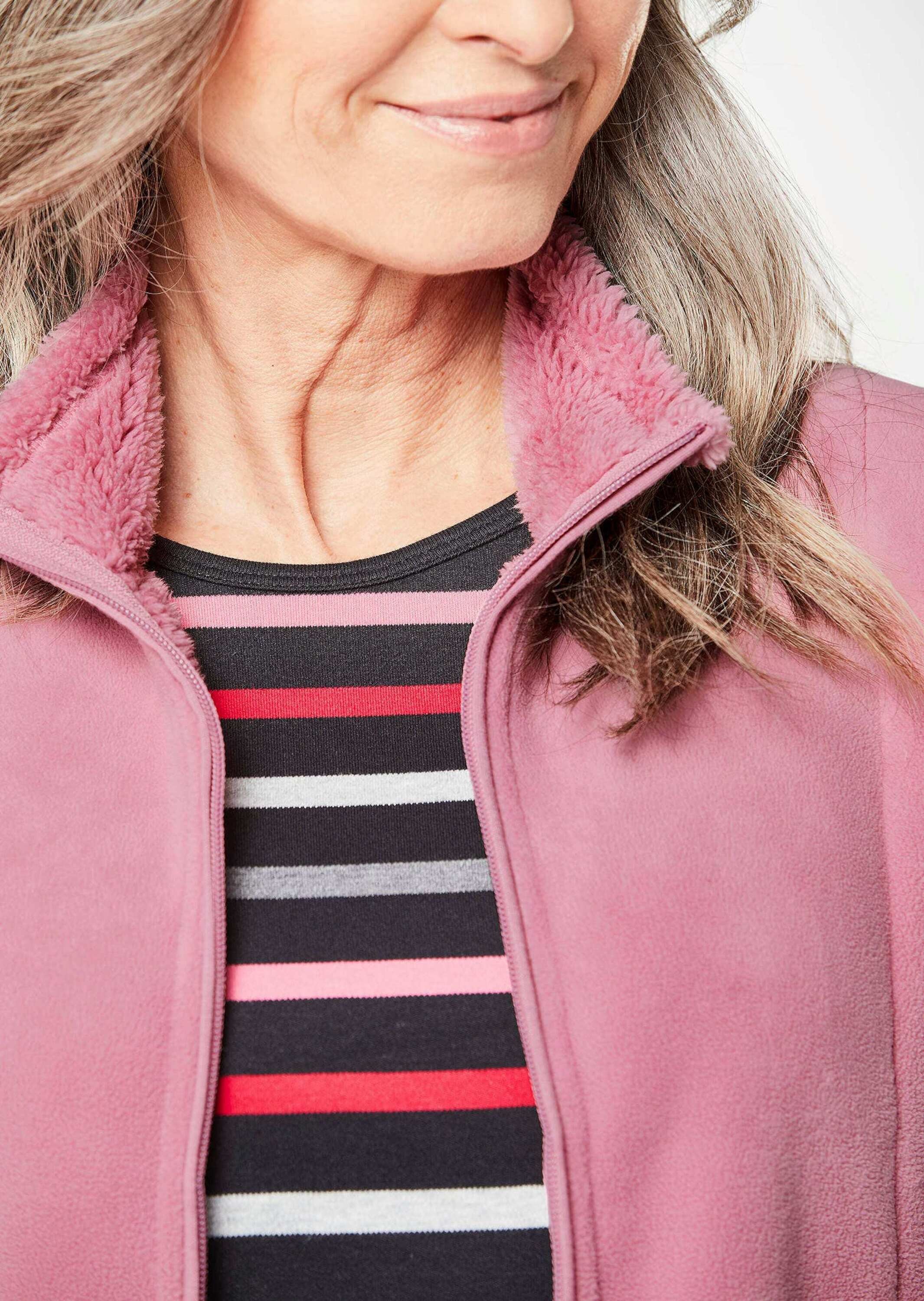 GOLDNER Fleecejacke »Kurzgröße Kuschelweiche Fleece-Jacke«