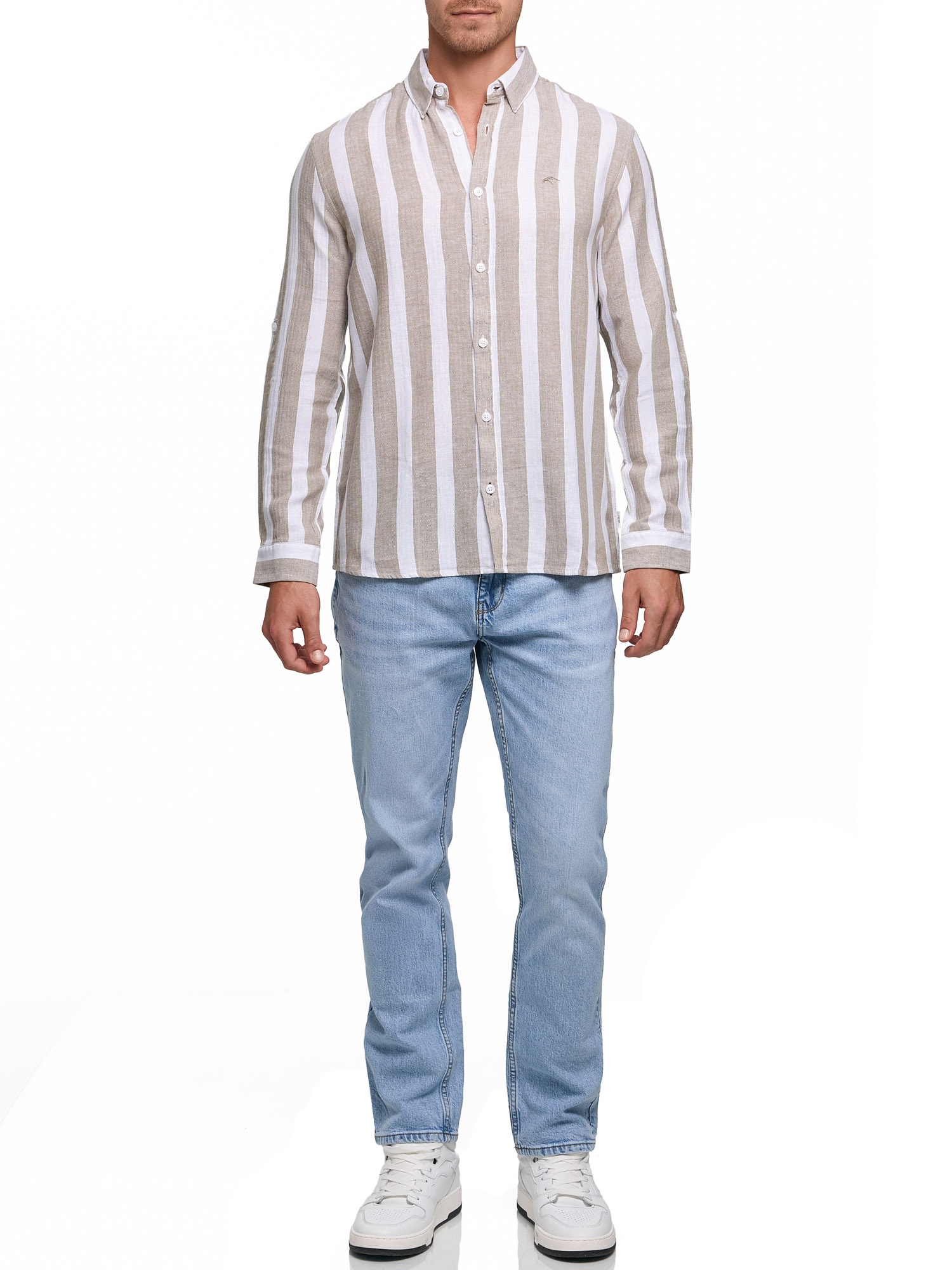 Indicode Langarmhemd »INDonuld«