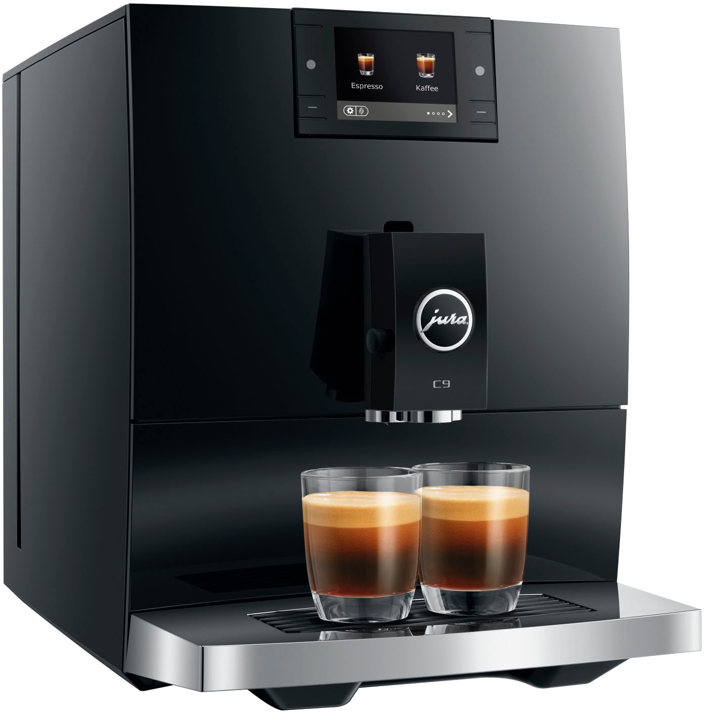 JURA Kaffeevollautomat »15753 C9 (EA), Piano Black« 17 Spezialitäten, WiFi, Hot&Light Brew, Feinschaum