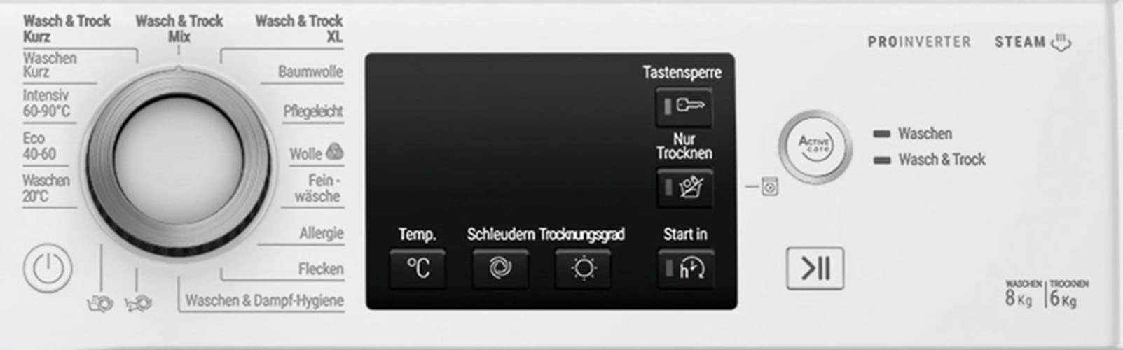 BAUKNECHT Waschtrockner »WT Super Eco 8614 C«