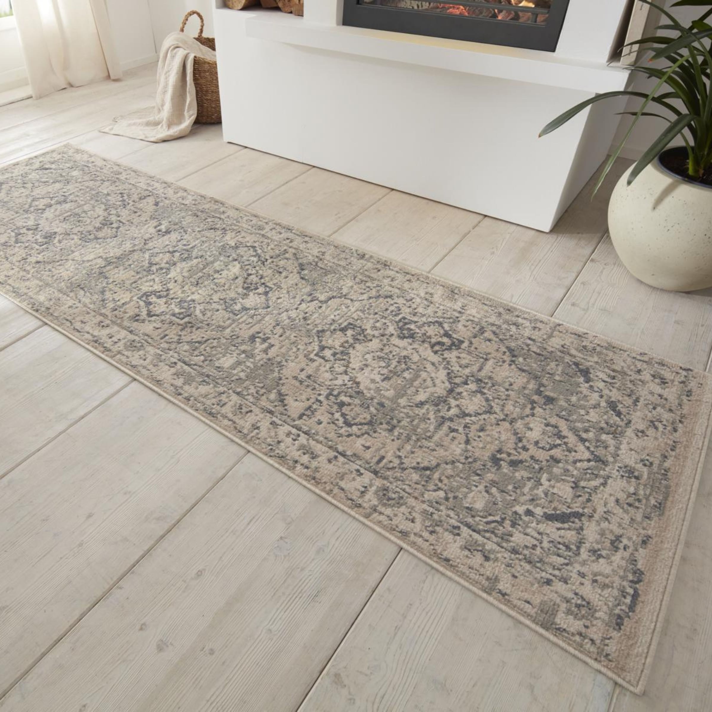 HANSE Home Teppich »Sand« rechteckig 8 mm Höhe Kurzflor, Läufer, Orient, Vintage, Wohnzimmer, Schlafzimmer, Esszimmer