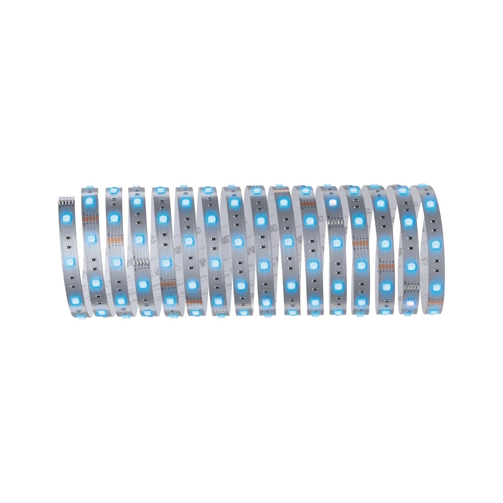 Paulmann LED-Streifen »MaxLED 250 Stripe 5m RGBW IP20 3000K 31,5W 24V Silber«, 1 St.-flammig
