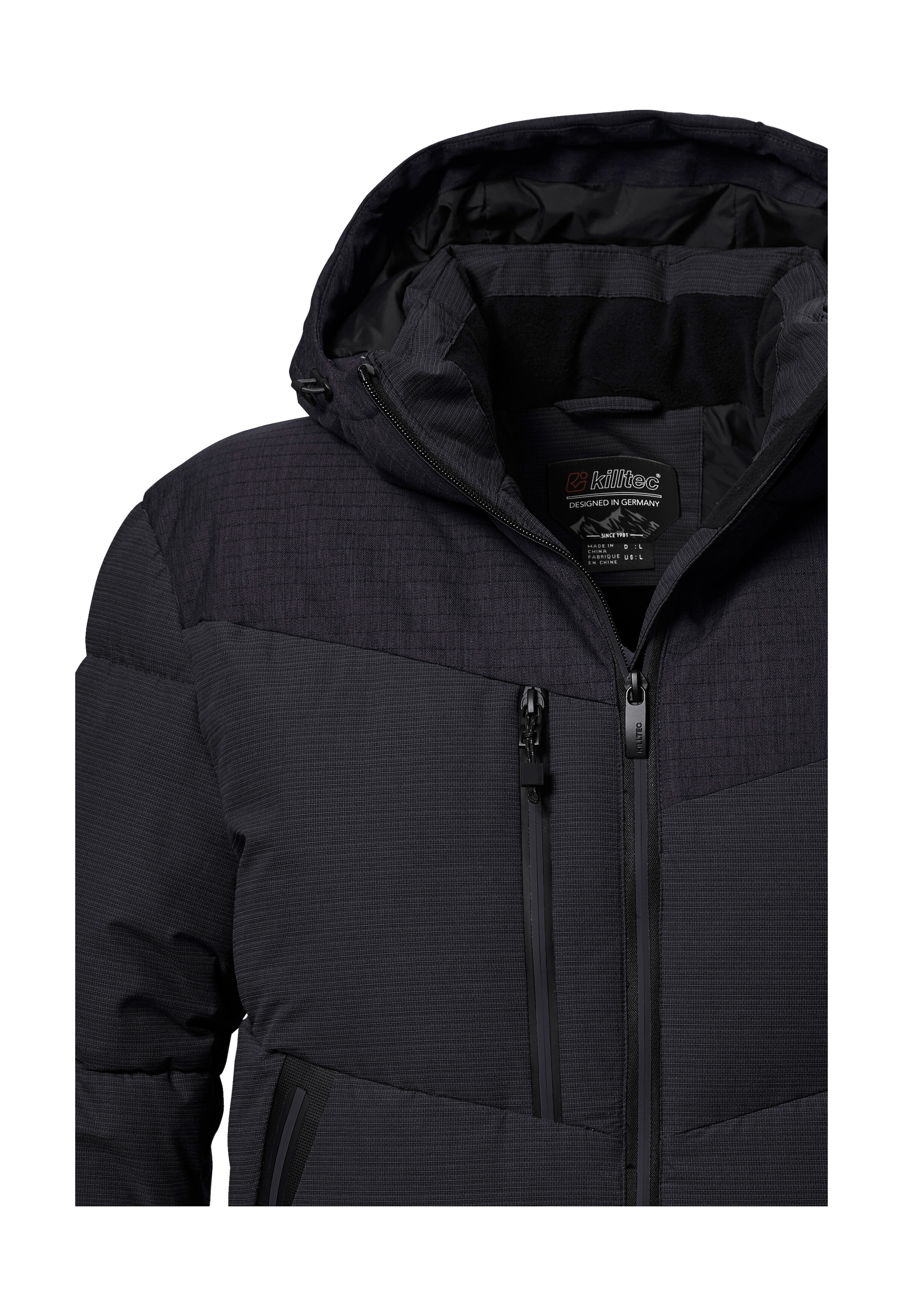 Killtec Steppjacke »KOW 306 MN QLTD JCKT«, Herren Steppjacke mit Kapuze, wasserabweisend, atmungsaktiv