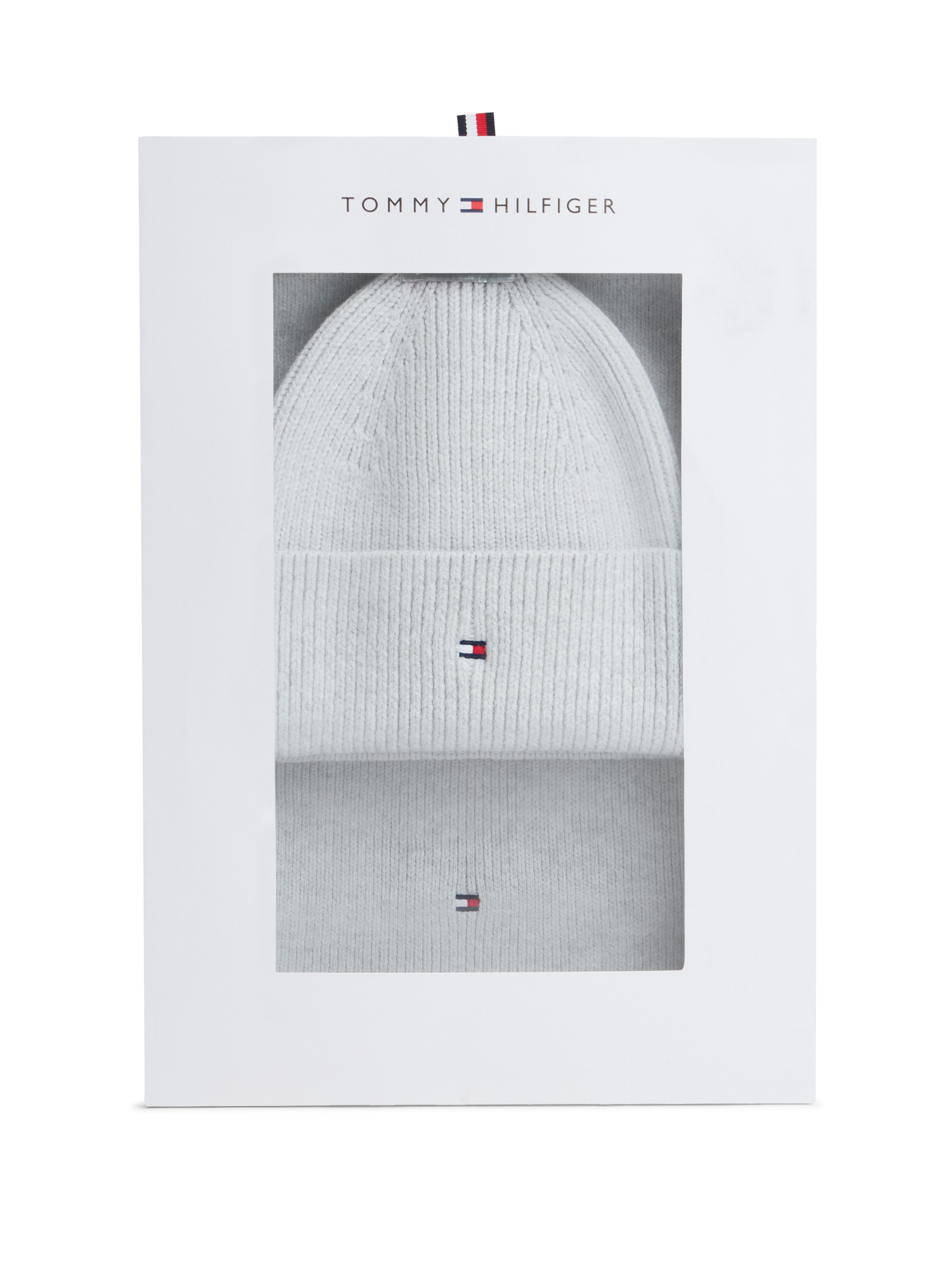 Tommy Hilfiger Beanie »TH FLAG« 2 Stk. in Geschenkbox