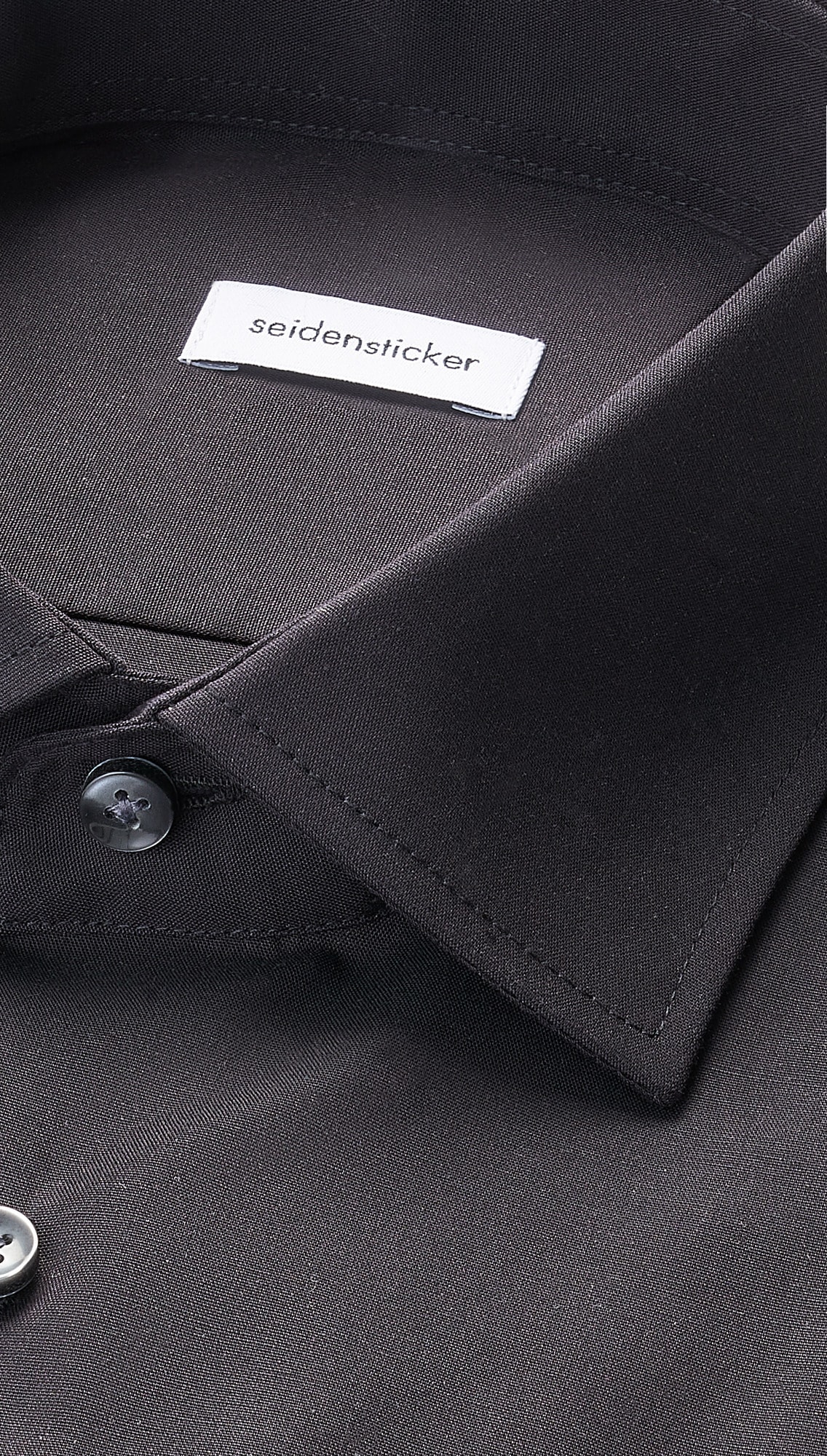 seidensticker Businesshemd »Schwarze Rose«, Regular 1/1 Kentkragen Uni