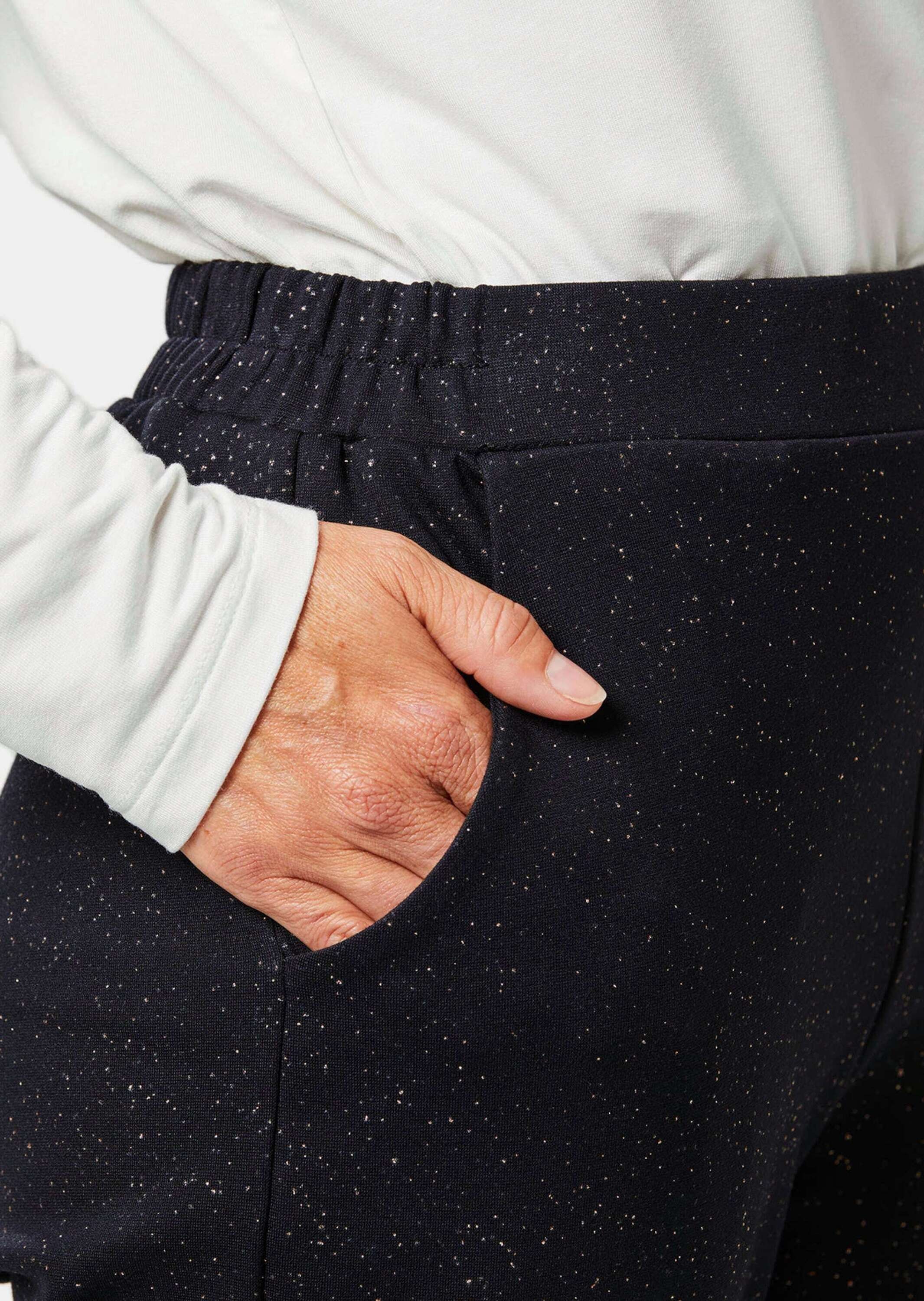 GOLDNER 2-in-1-Hose »Stretchbequeme Hose mit Glitzer«