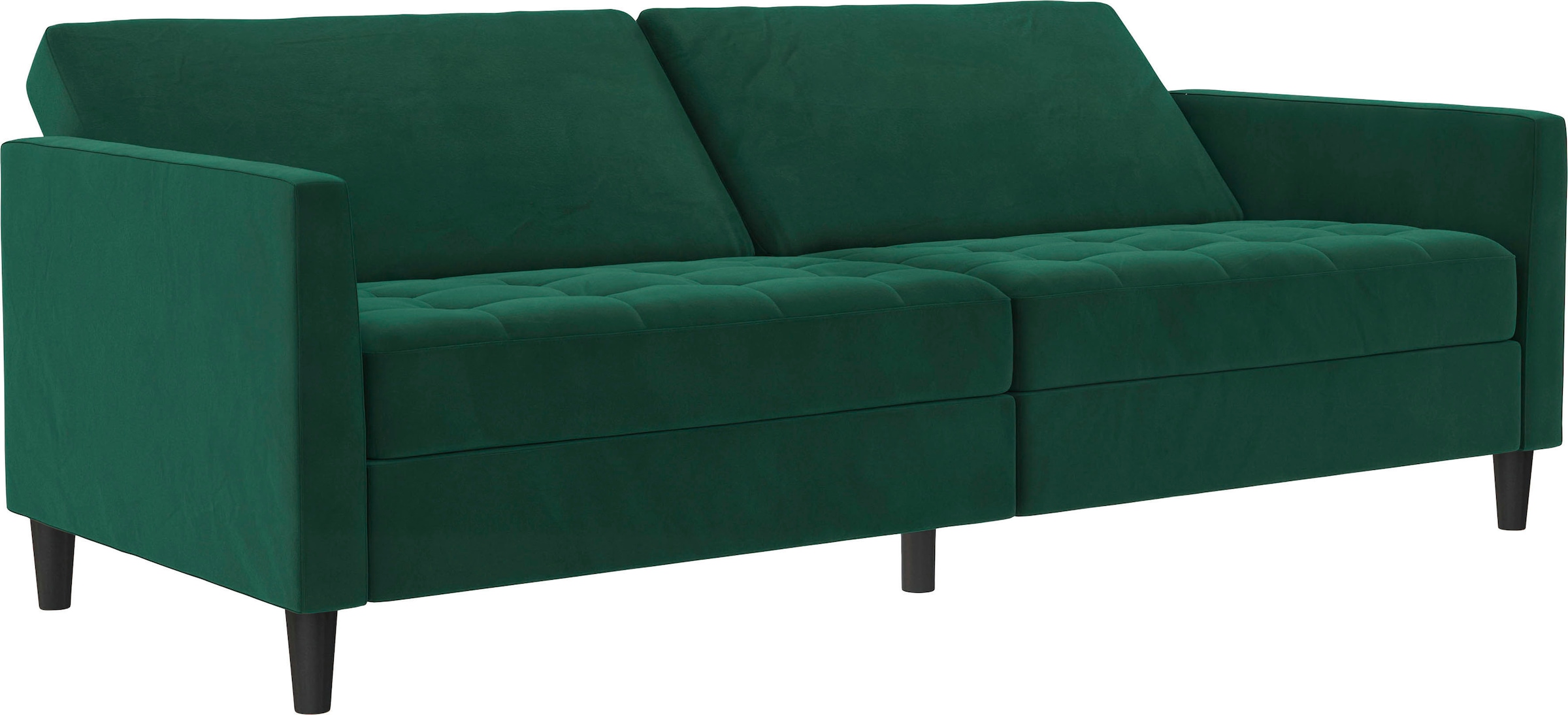 Dorel Home 3-Sitzer »Presley«, Sofa mit Bett-Funktion und verstellbarer Rückenlehne