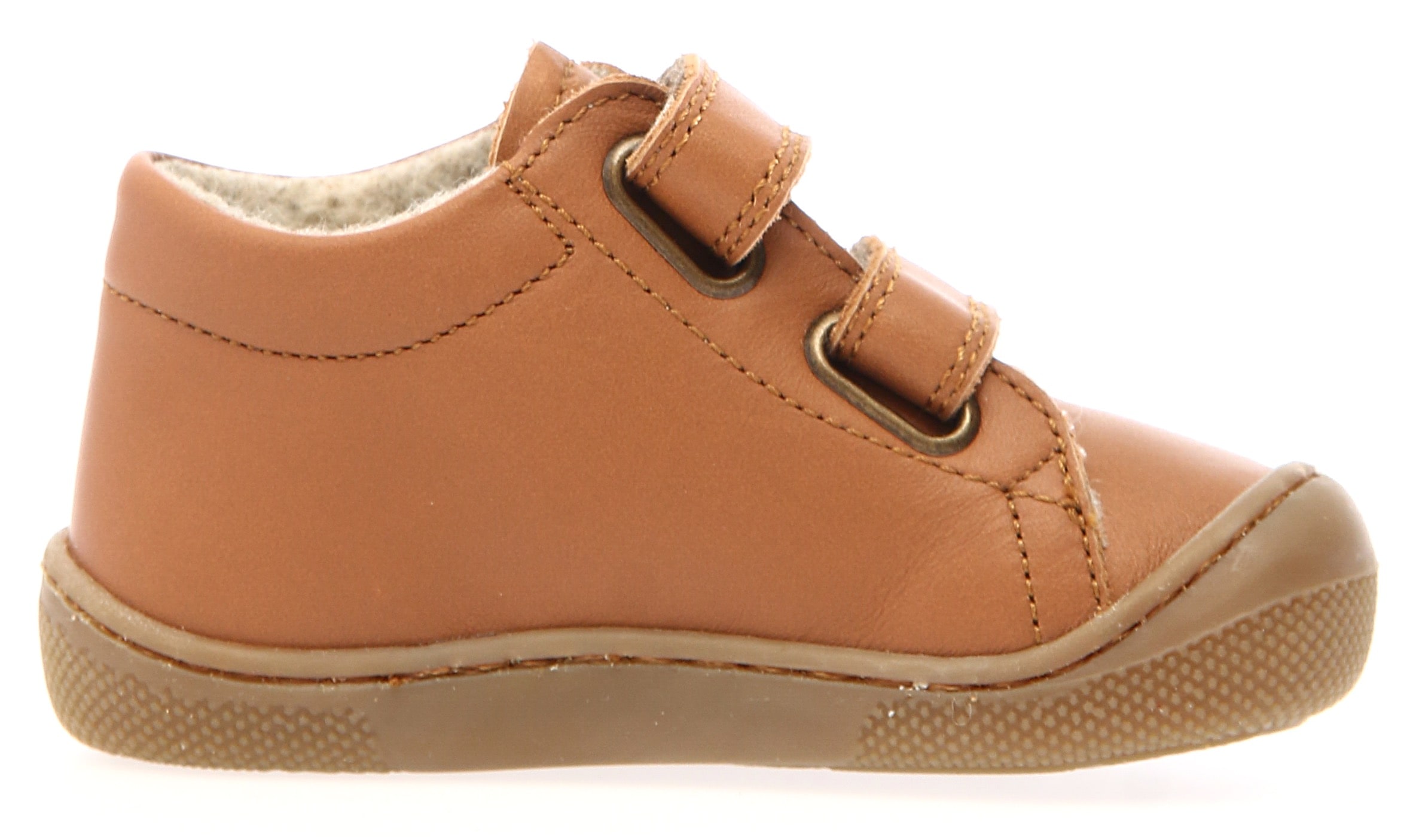 Naturino Lauflernschuh »Amur«  Babyschuh, Klettschuh mit Wollfutter, Größenschablone zum Download