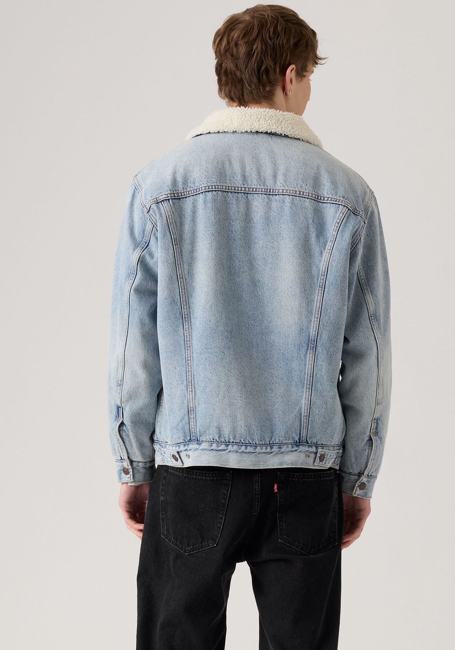 Levi's® Jeansjacke, Warm gefüttert