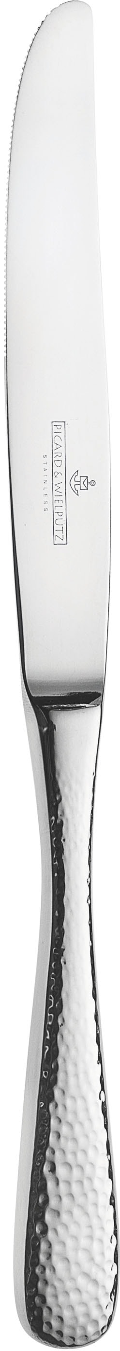 Picard & Wielpütz Solingen Besteck-Set »MIA«, (Set, 30 tlg.), Hammerschlag-Optik, im Geschenk-Karton