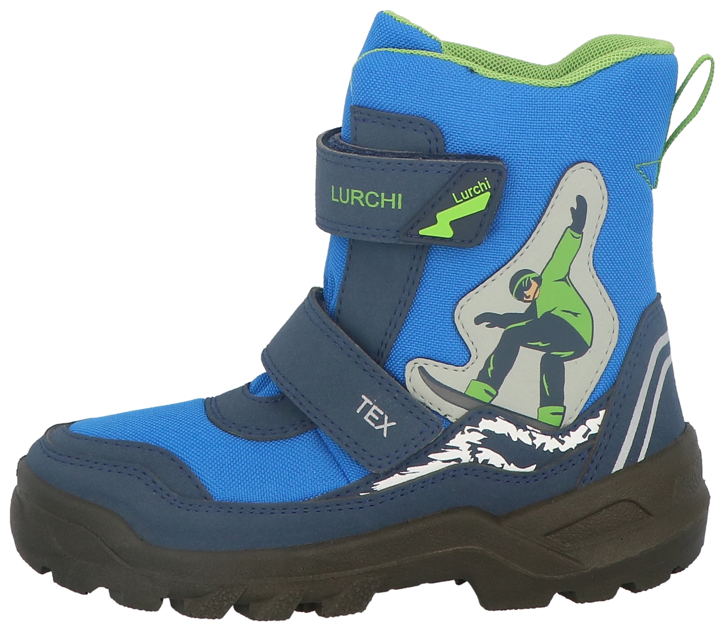 Lurchi Klettboot »Kendy-TEX«, Winterboots, Outdoorstiefel mit TEX, Größenschablone zum Download