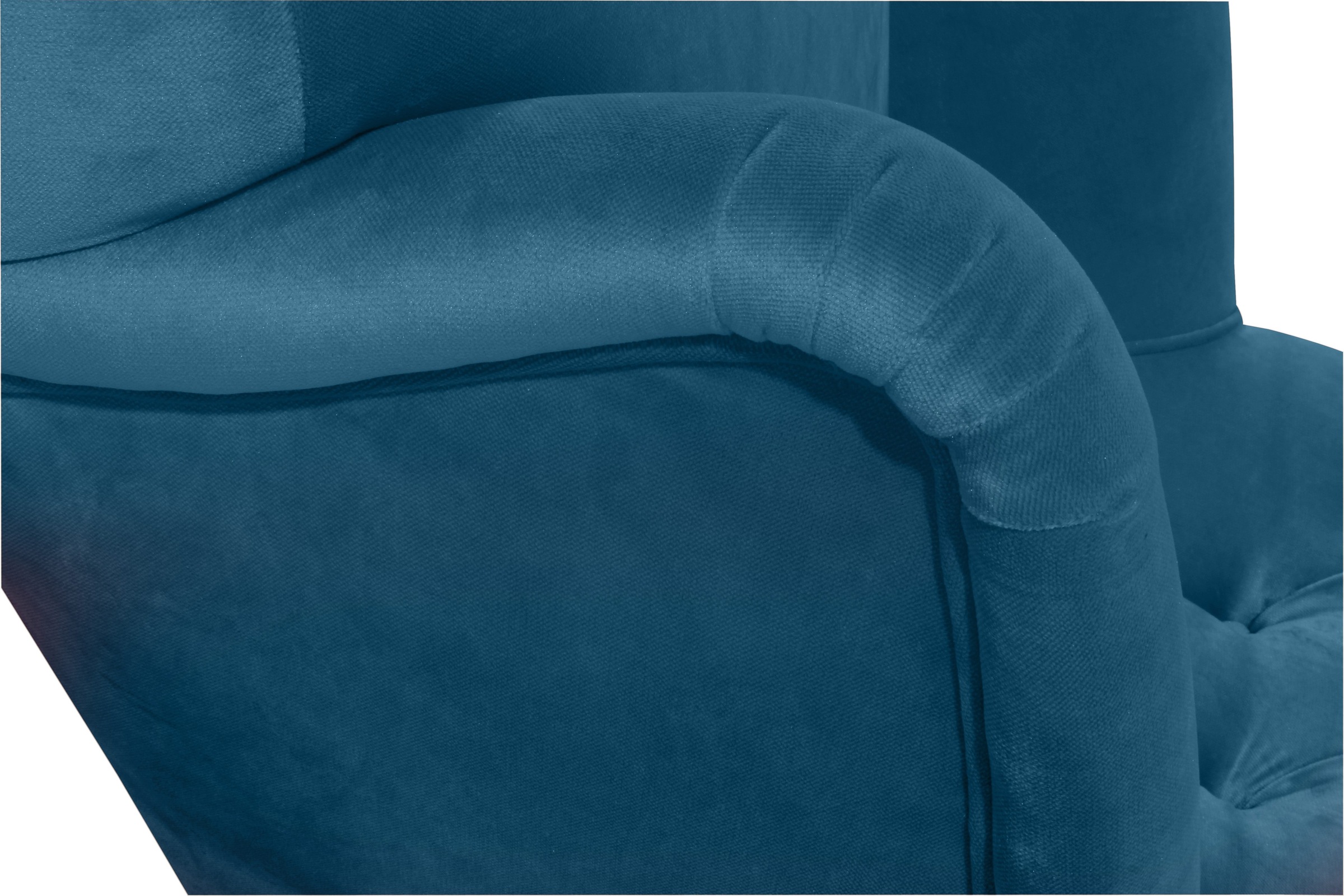 Max Winzer® Chesterfield-Sessel »Bradley, Loungesessel, Chesterfield Optik in aktuellen Farben, bequem«, hohe Rückenlehne mit edler Knopfheftung, Retro und modern, hoher Fuß