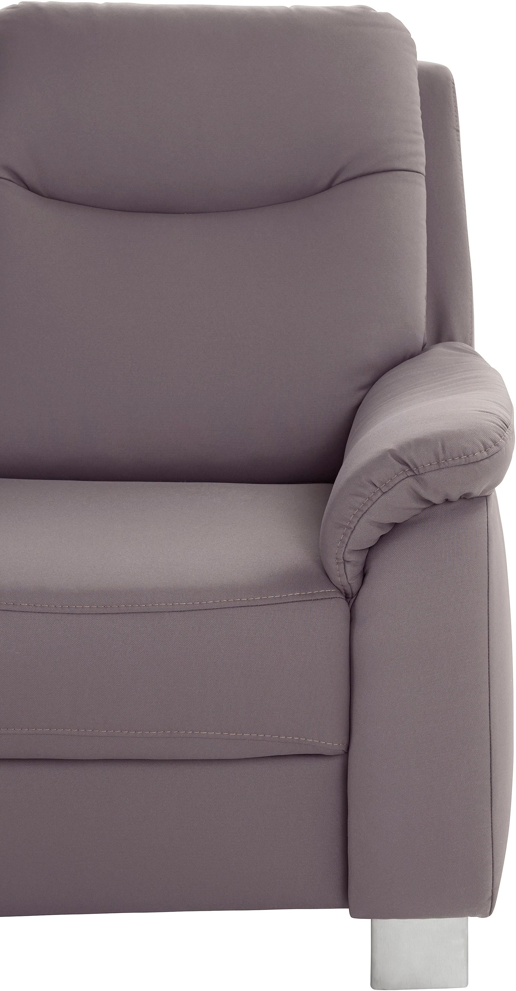 sit&more 2-Sitzer »Boccaccio«, inklusive Federkern und Kopfteilverstellung