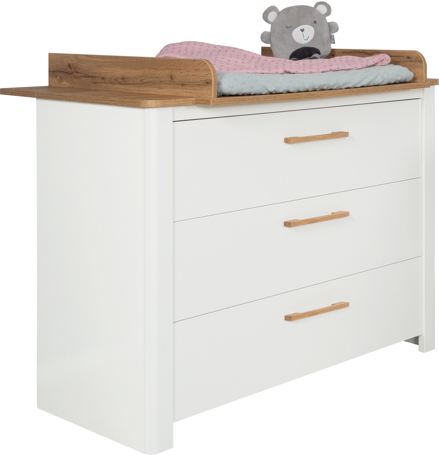 roba® Wickelkommode »Ava«, bis 15 kg, Made in Europe; zur Kommode umbaubar, 119 cm