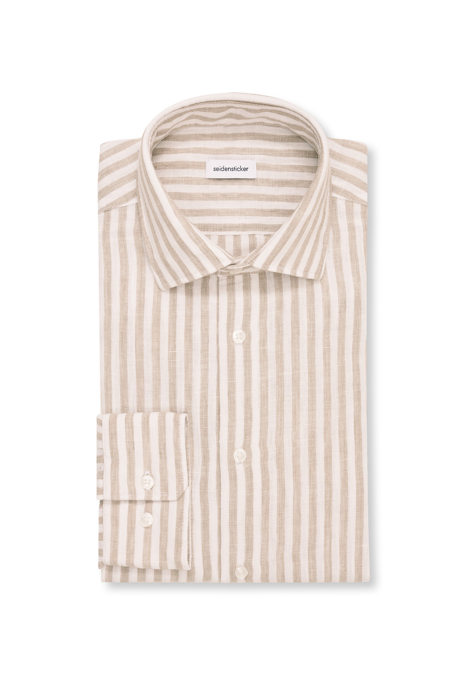 seidensticker Businesshemd »Shaped«, Shaped 1/1 Kentkragen Streifen

