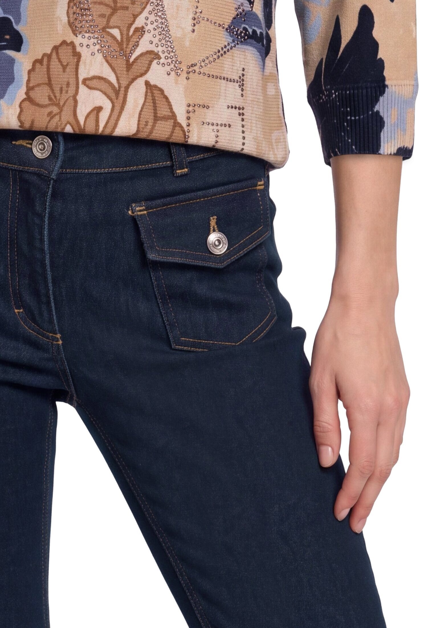 Betty Barclay Bootcuthose »Flared Cut-Jeans mit aufgesetzten Taschen«