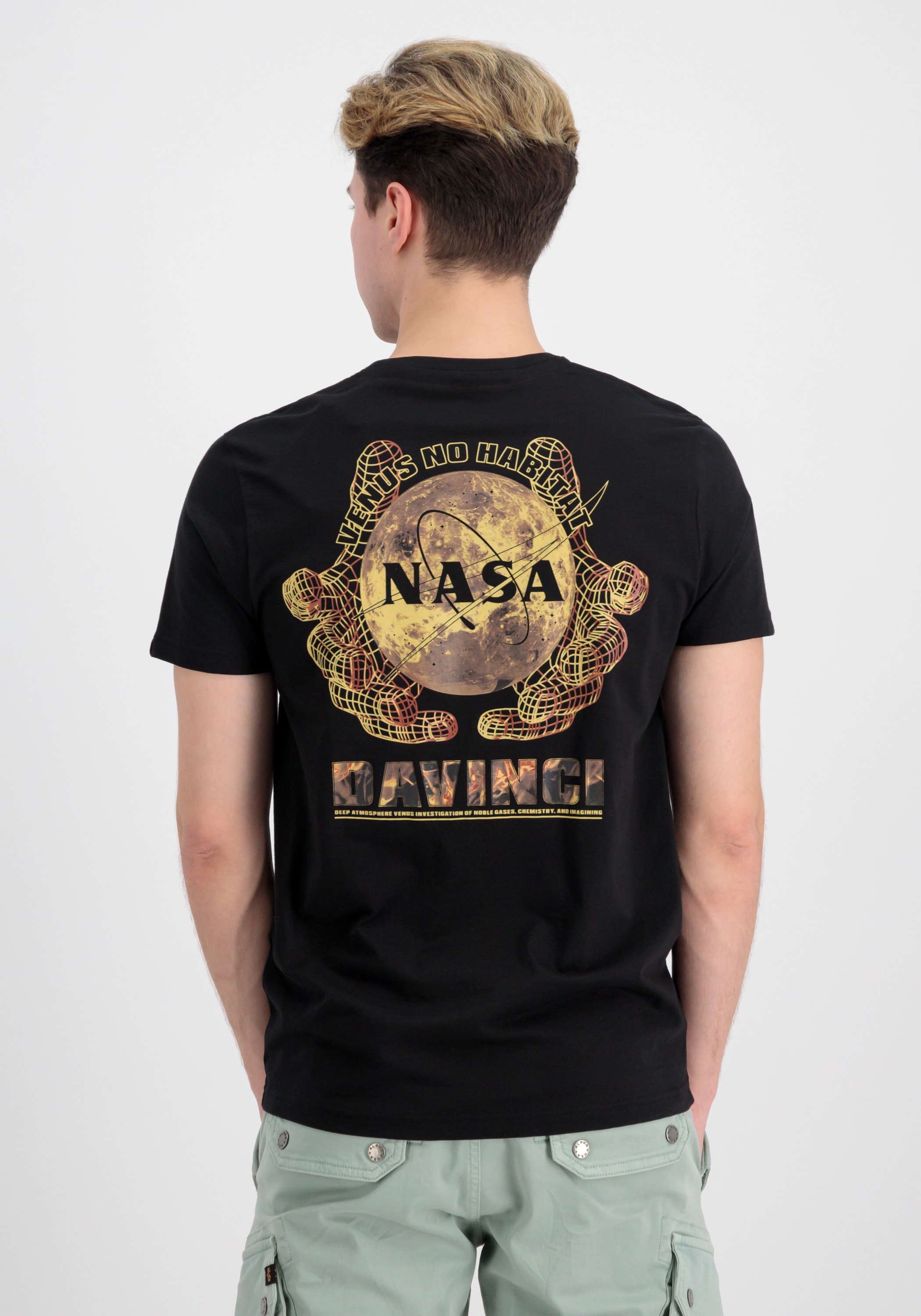 Alpha Industries T-Shirt »Alpha Industries Men - T-Shirts NASA Davinci T-Shirt«