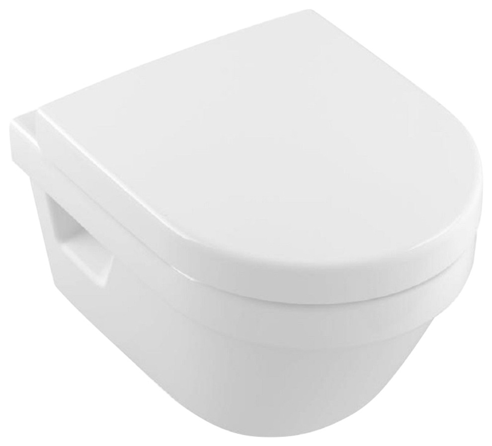 Villeroy & Boch Tiefspül-WC »Architectura«, (Set), inkl. WC-Deckel, mit DirectFlush