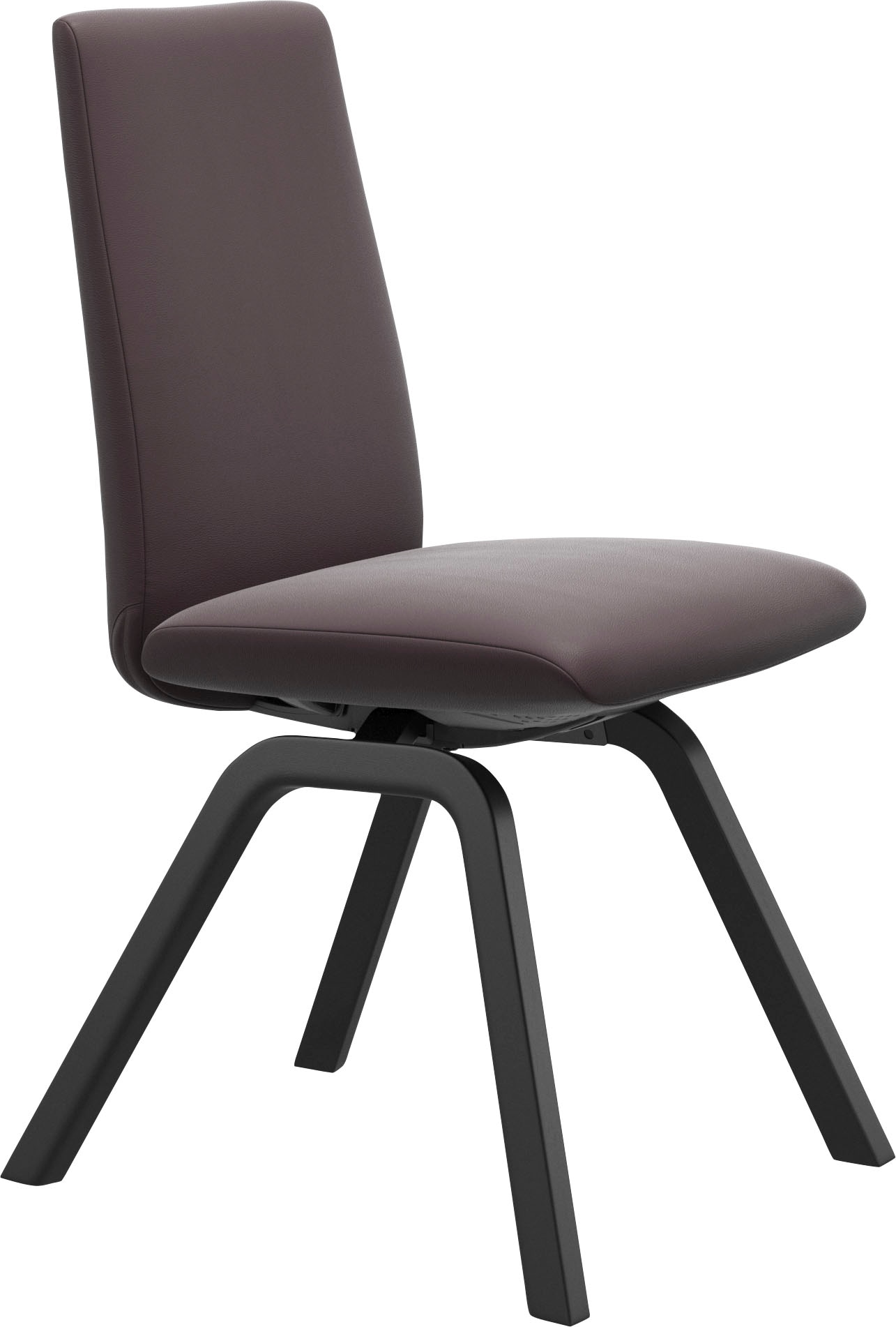 Stressless® Polsterstuhl »Laurel«, Leder PALOMA, Low Back, Größe M, mit schräggestellten Beinen in Schwarz