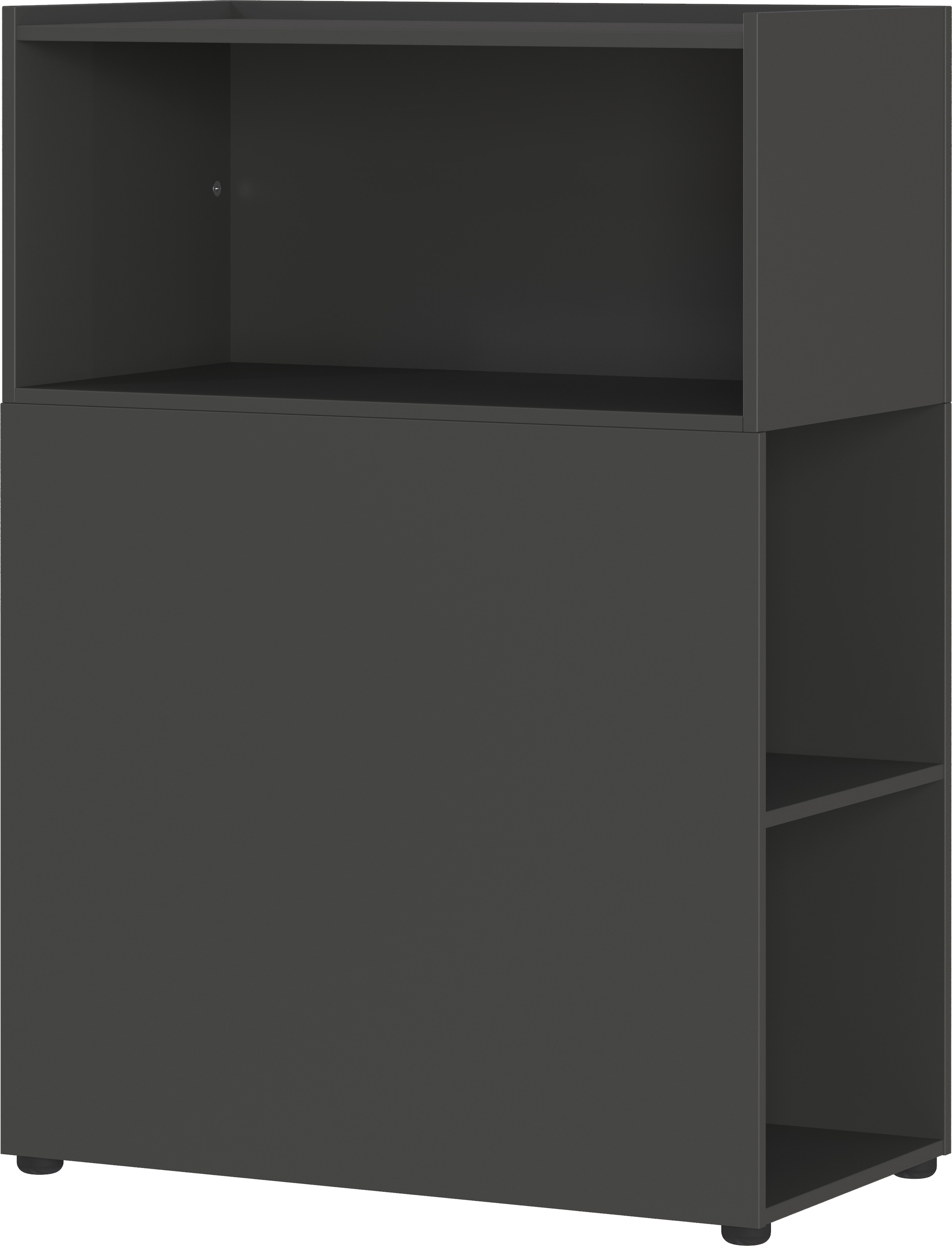 GERMANIA Büromöbel-Set »Mailand«, (4 tlg.), inkl. Schreibtisch, Rollcontainer, Raumteiler und Sideboard