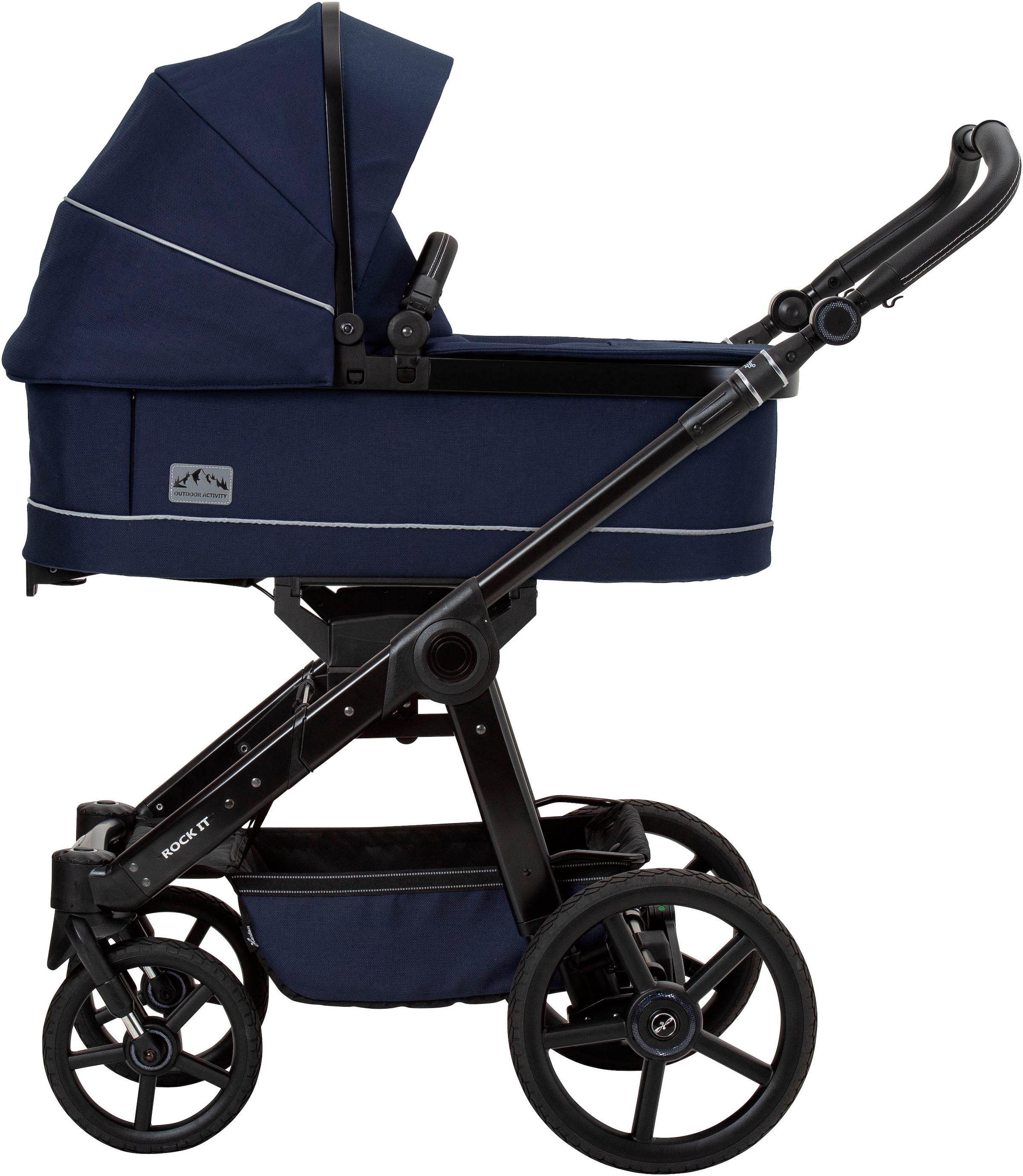 Hartan Kombi-Kinderwagen »Rock it GTR Outdoor mit Handbremse« Made in Germany